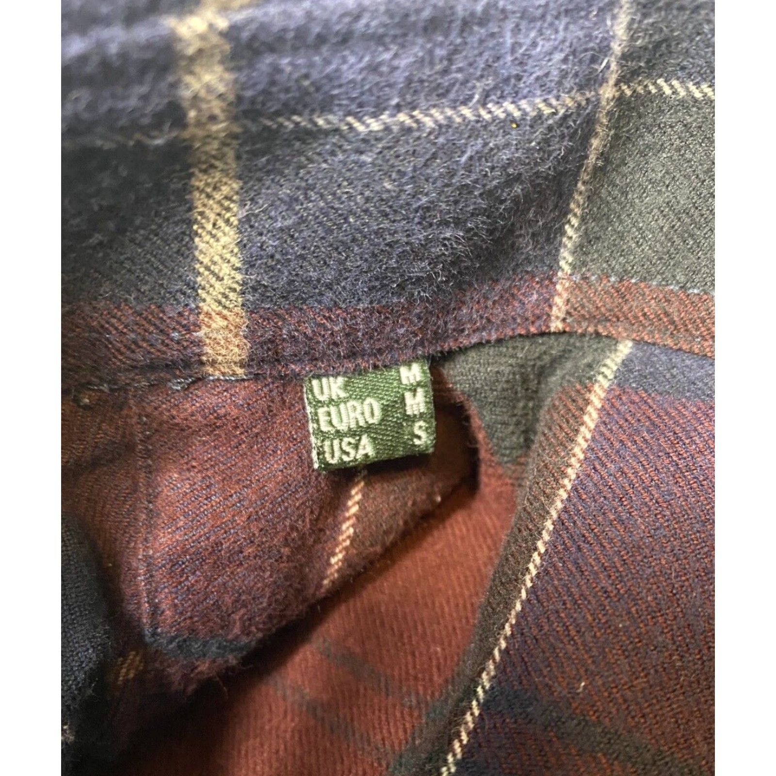 Barbour Barbour Mens Button-Up Shirt Tailored Fit Classic Tartan Lustleigh S Small Multicolor 100% Cotton Flannel Shirt Mens Size US S / EU 44-46 / 1 - 6 Thumbnail