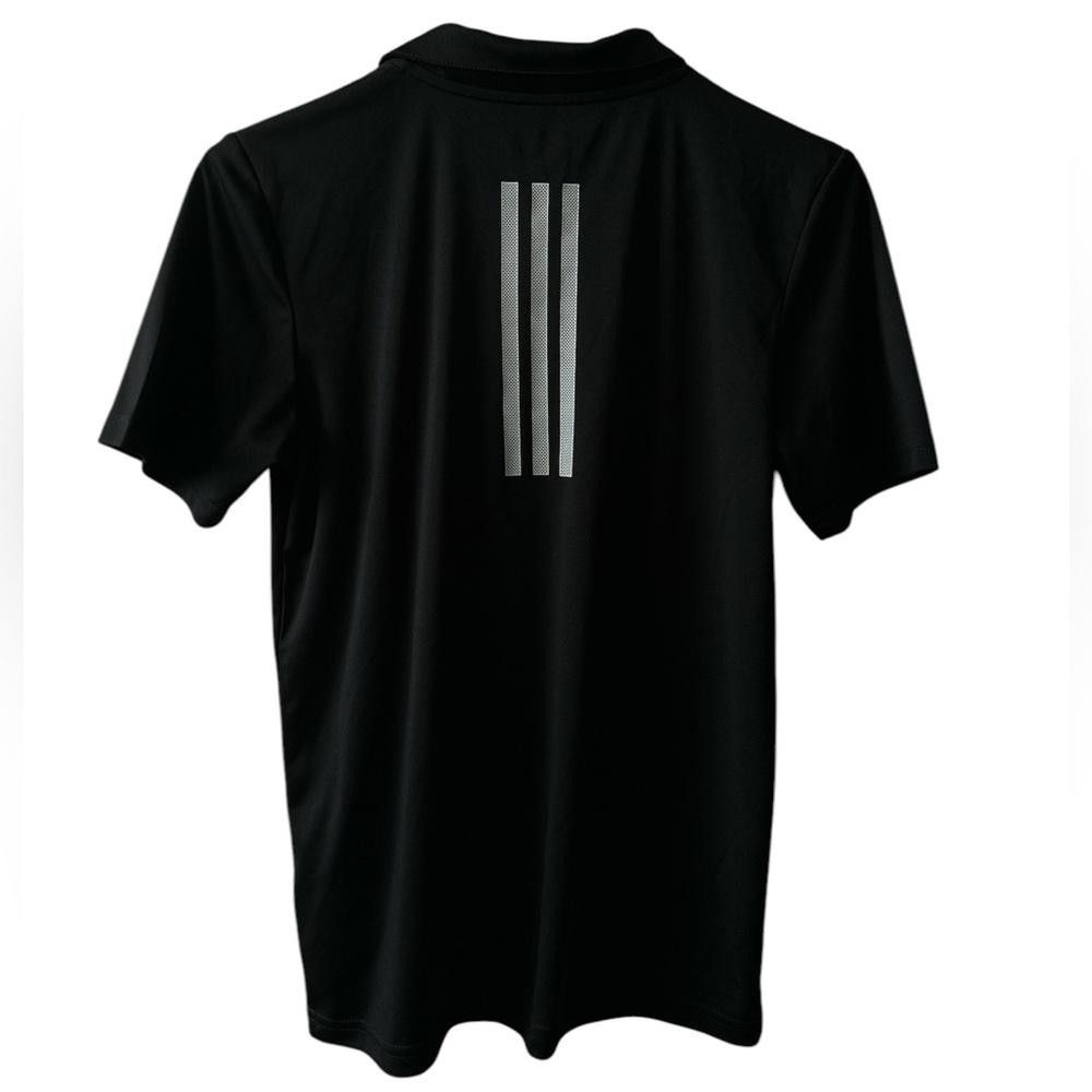 Designer Adidas Black Golf Polo Shirt - Size Medium Size M / US 6-8 / IT 42-44 - 3 Thumbnail