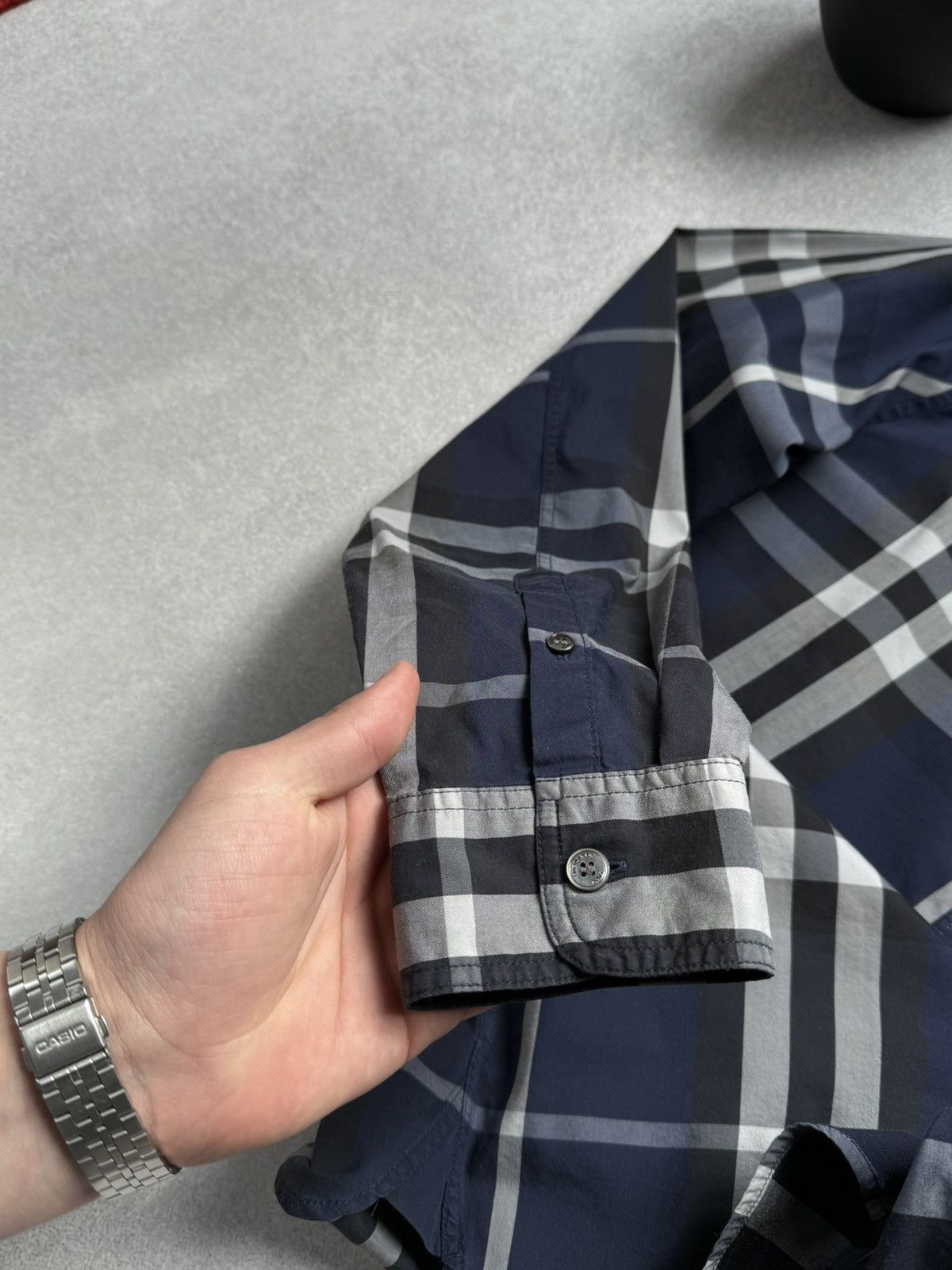 Burberry Burberry Brit Nova Check Button Up Shirt Plaid Long Sleeve Size US M / EU 48-50 / 2 - 7 Thumbnail