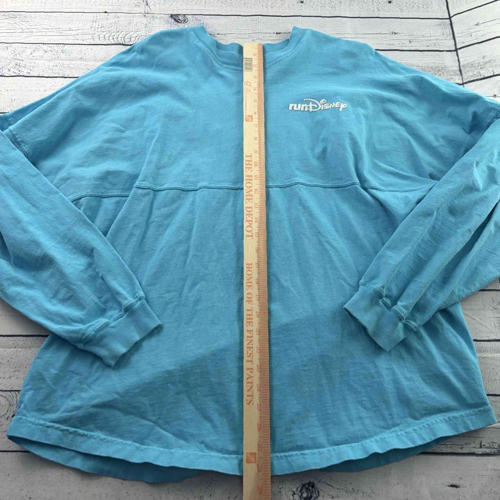 Disney Disney Spirit Jersey Long Sleeve Shirt Unisex XL Blue T-Shirt Button Front Crew Neck 2020s Disney Run Spirit Jersey Size US XL / EU 56 / 4 - 4 Thumbnail