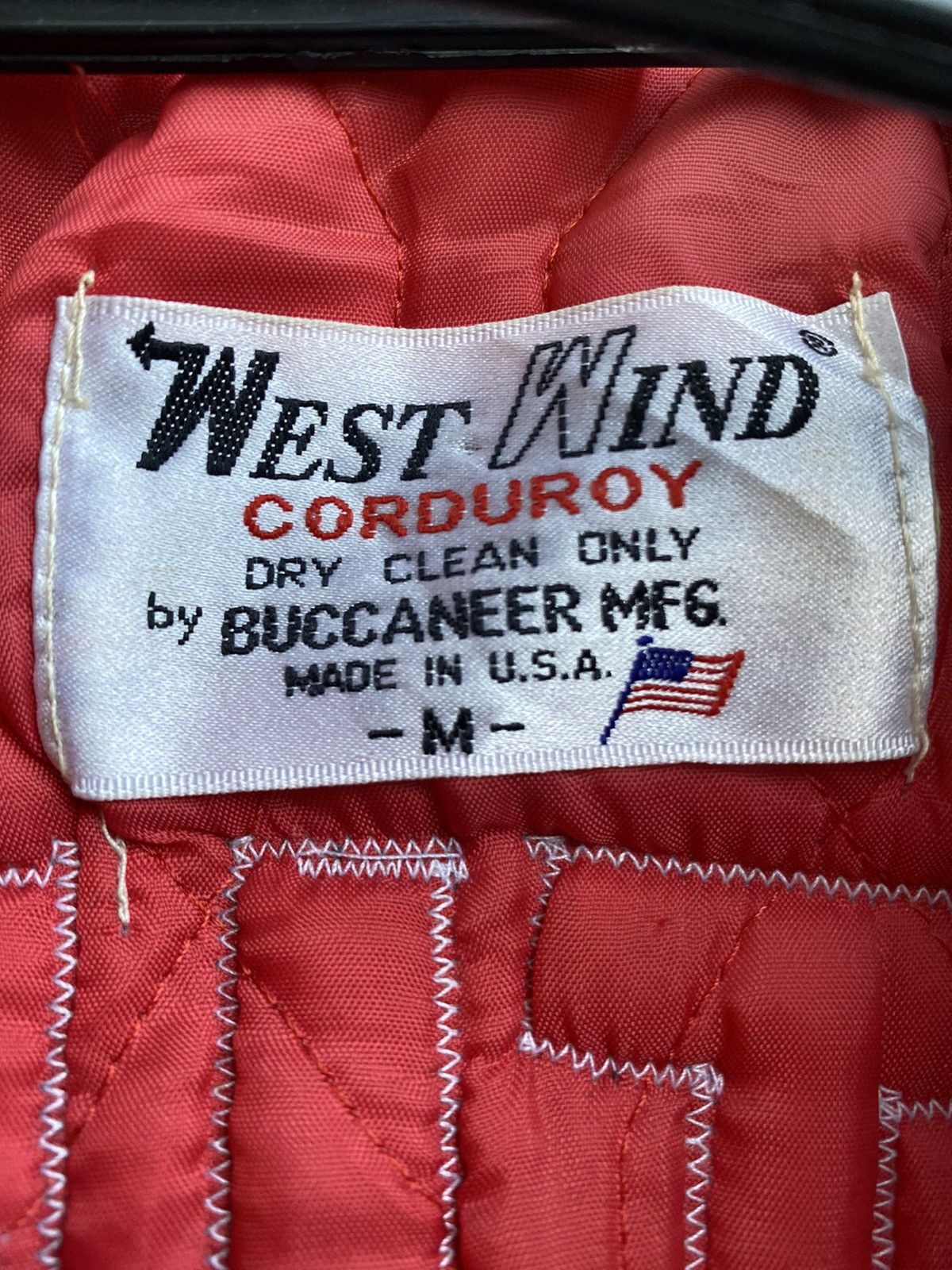 Vintage West Wind corduroy patchwork logo letterman varsity jacket Size US M / EU 48-50 / 2 - 6 Thumbnail