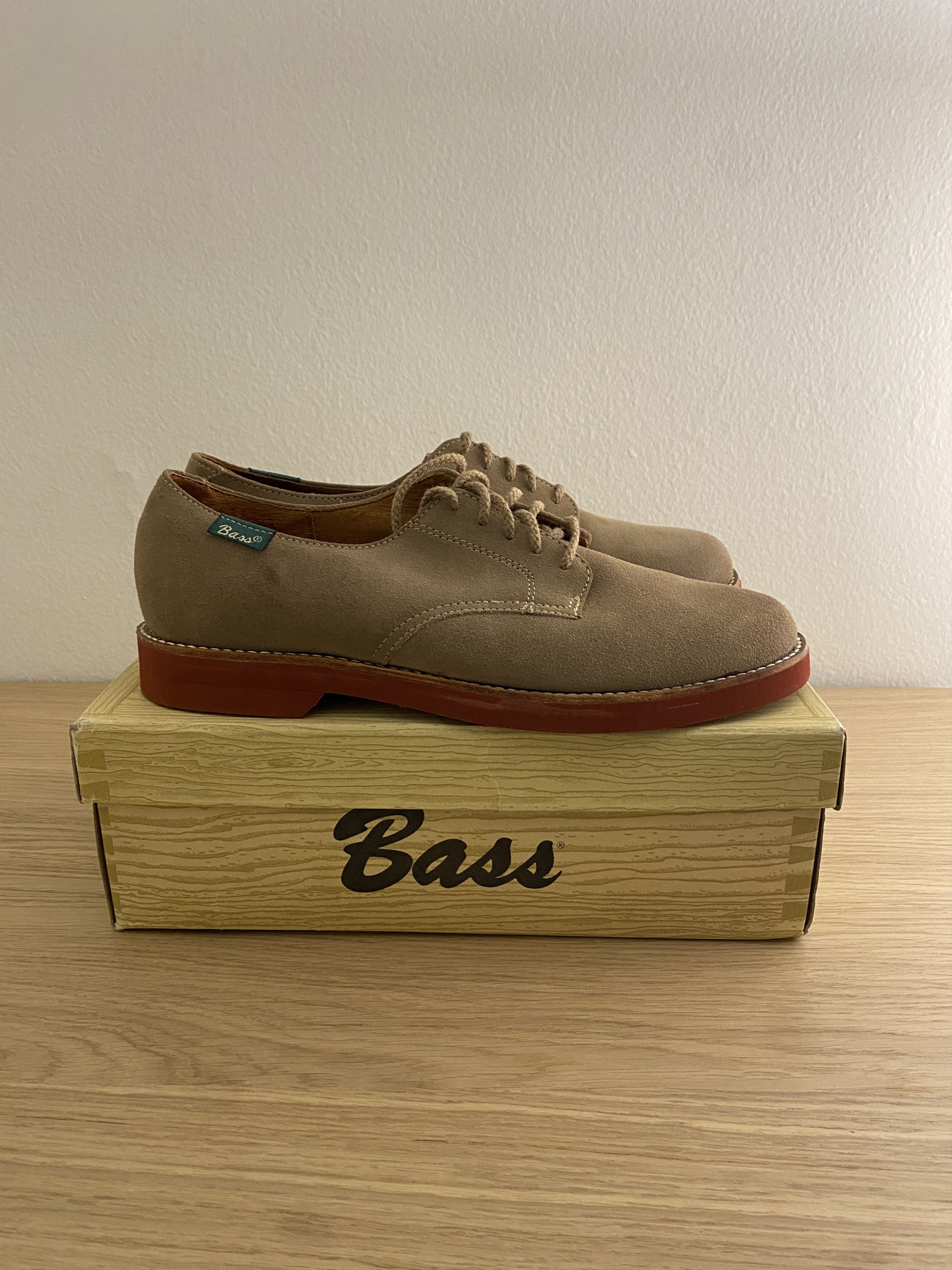 Bass Suede Derby (New Old Stock) Size US 10 / EU 43 - 7 Thumbnail