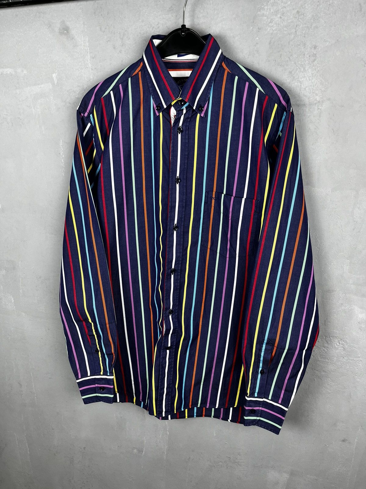 Other × Paul & Shark Paul & Shark Multicolored Striped Shirt Long Size US L / EU 52-54 / 3 - 1 Thumbnail