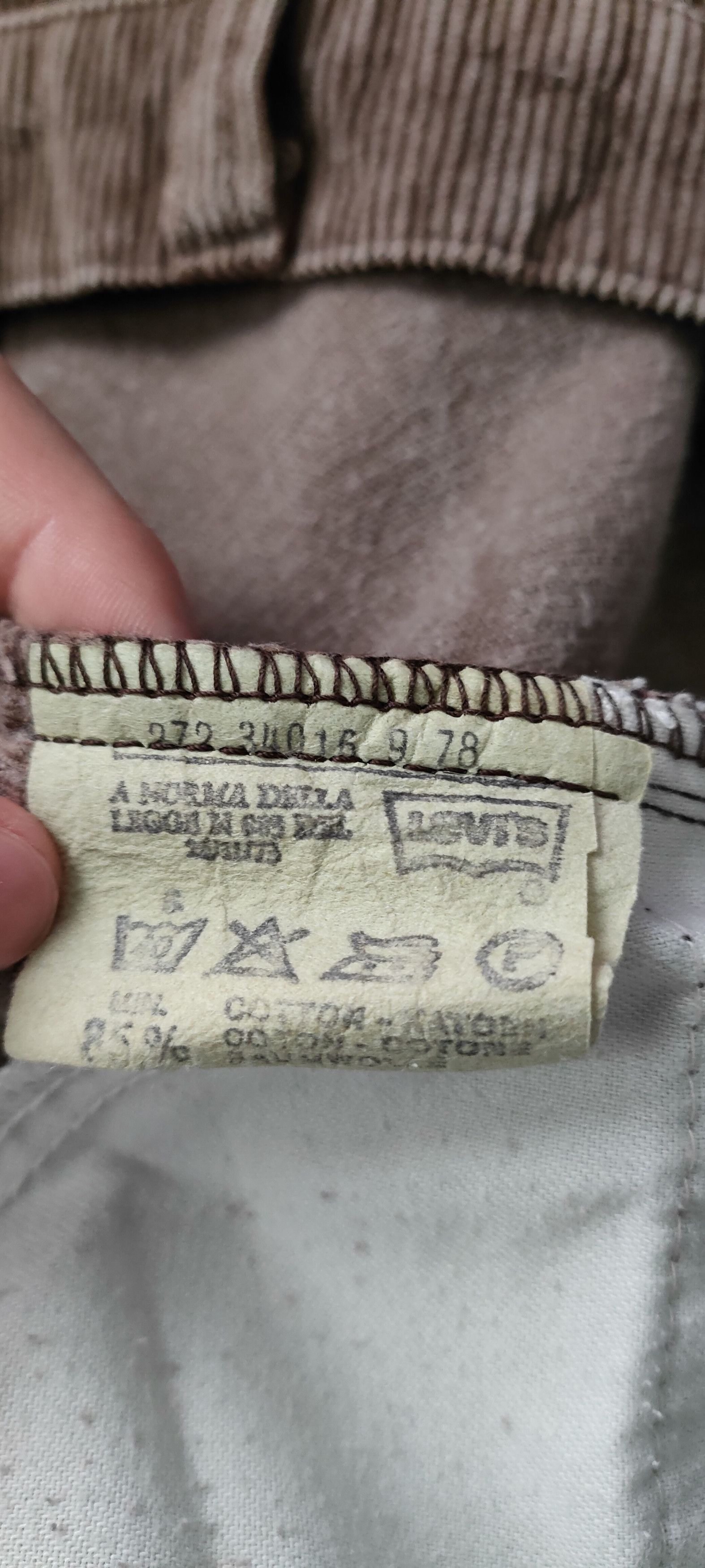 Levi's Levi's corduroy pants 70's france Size US 36 / EU 52 - 13 Thumbnail