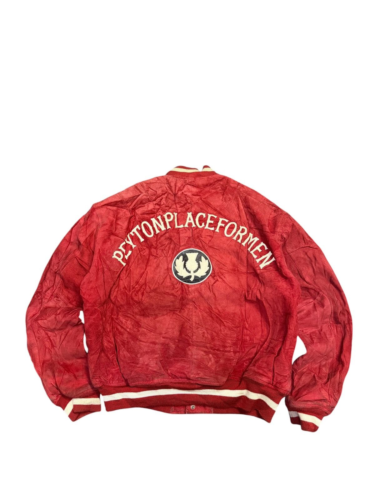PPFM RARE!!!Vintage 80s PPFM Bomber Leather Jacket Size US M / EU 48-50 / 2 - 5 Thumbnail
