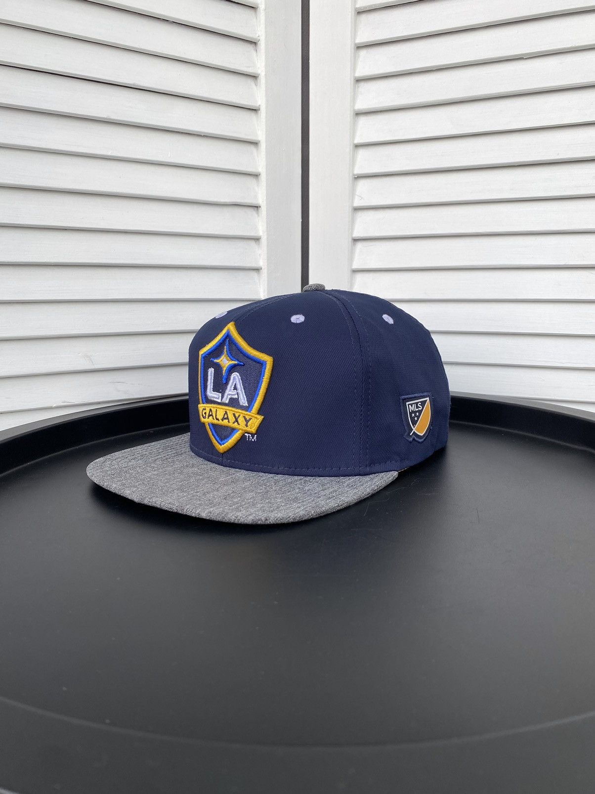 Adidas Adidas LA Galaxy MLS Fan Soccer Snapback Draft Hat Cap Size ONE SIZE - 1 Thumbnail