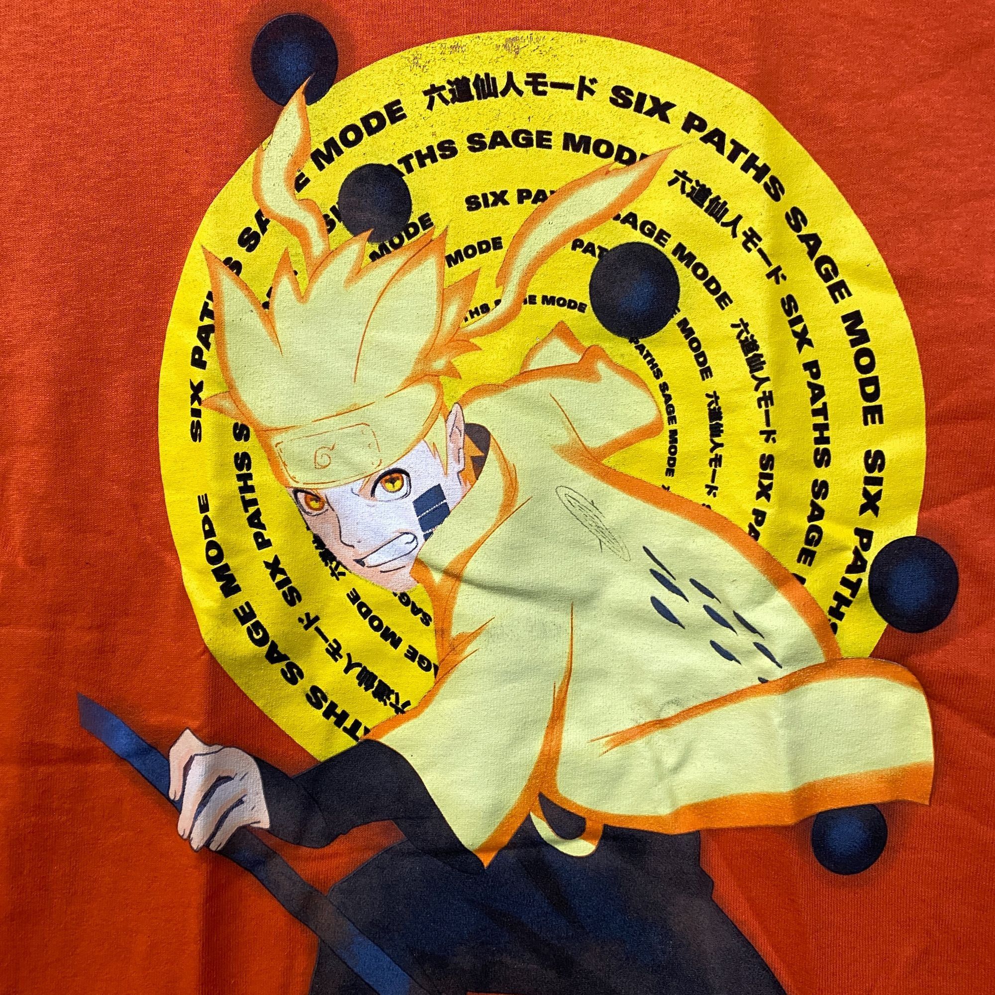 Anime Naruto Shippuden Rokudou Sennin Moodo- Six Path Sage Mode Na Size US S / EU 44-46 / 1 - 2 Thumbnail