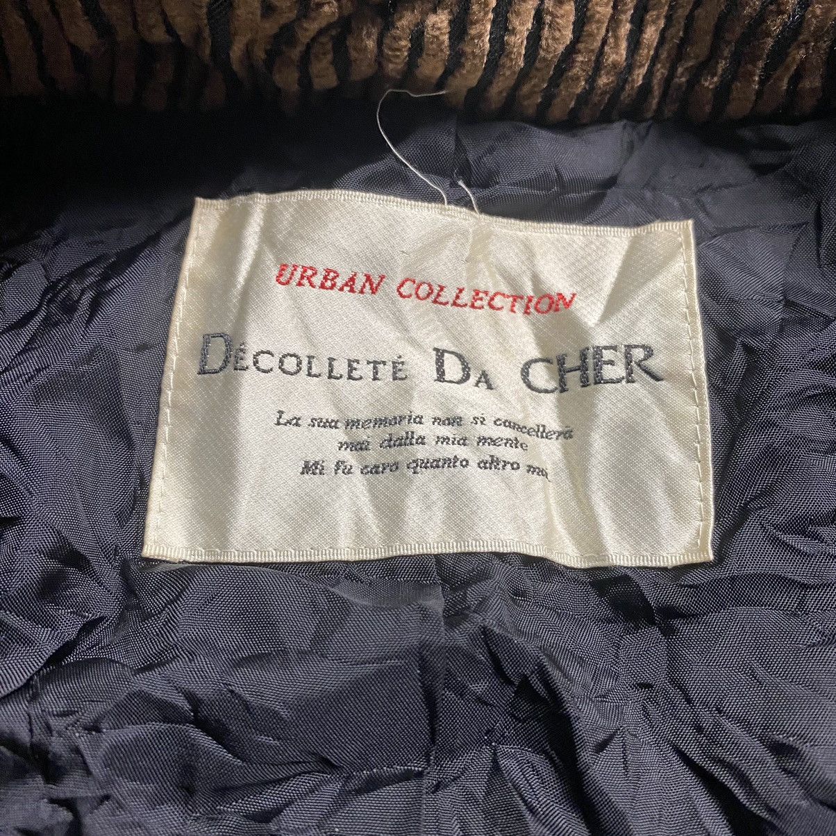 In The Attic Urban Collection Stripe Fur Button Up Sherpa Jacket Size US S / EU 44-46 / 1 - 8 Thumbnail
