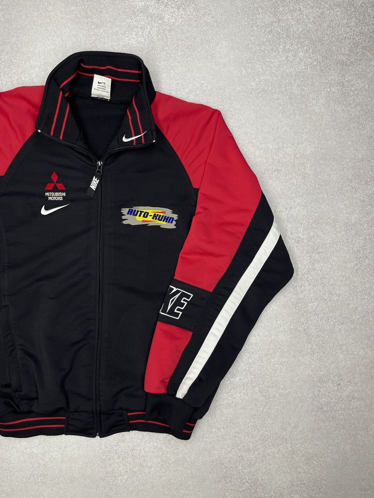 Nike Nike Racing Mitsubishi Motors Track Jacket Double Logo Size US S / EU 44-46 / 1 - 3 Thumbnail
