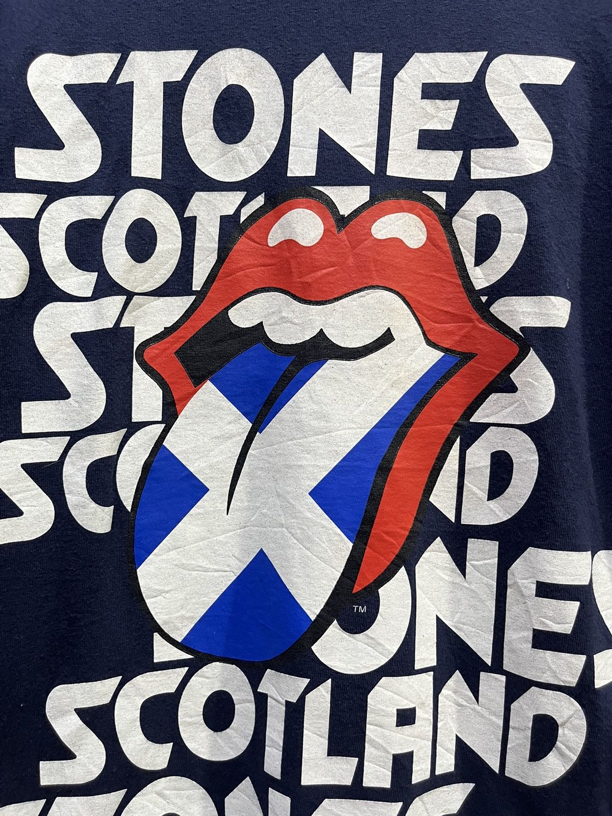 Band Tees Rolling Stones Licks Scotland Tour Tee 2003s Size US S / EU 44-46 / 1 - 3 Thumbnail