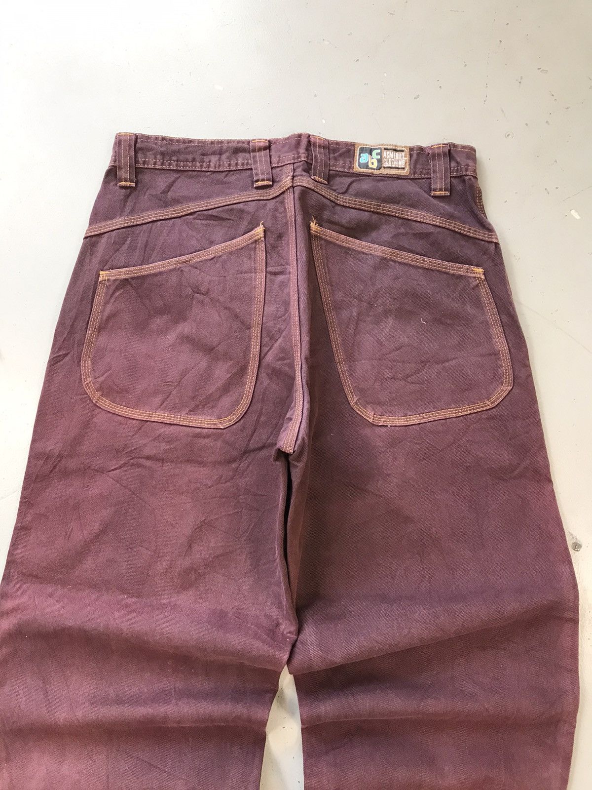 Vintage Vintage acmebilt clothing big pocket baggy fit denim Size US 36 / EU 52 - 8 Thumbnail