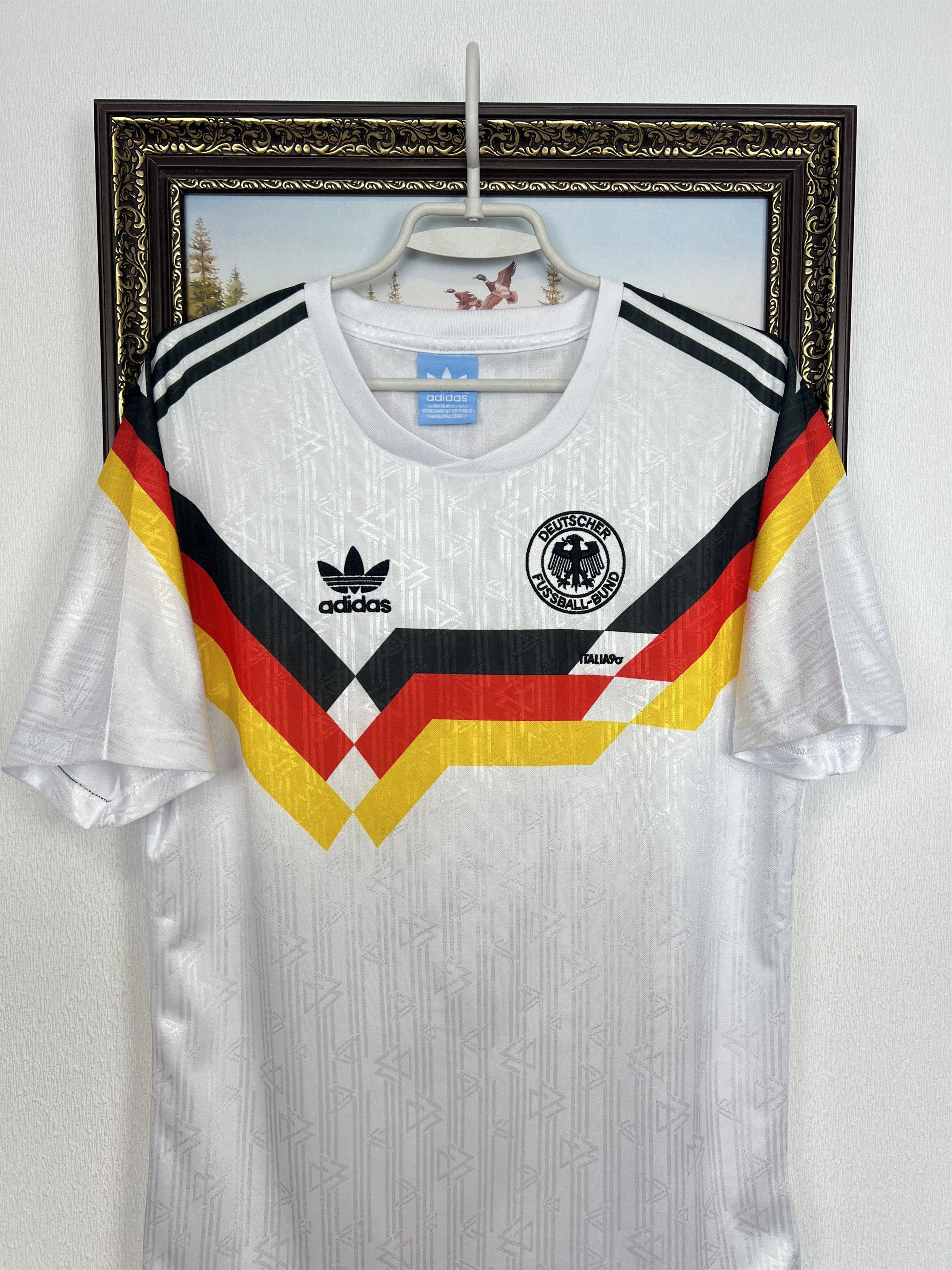 Adidas Vintage Germany World Cup Football Template Shirt Soccer Size US M / EU 48-50 / 2 - 2 Thumbnail