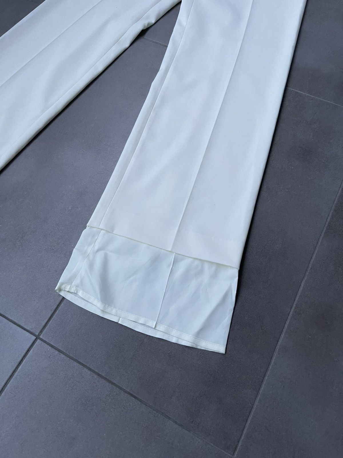 Maison Margiela !DS! SS23 Maison Margiela High Waisted Flared Trousers Size 27" / US 4 / IT 40 - 8 Thumbnail