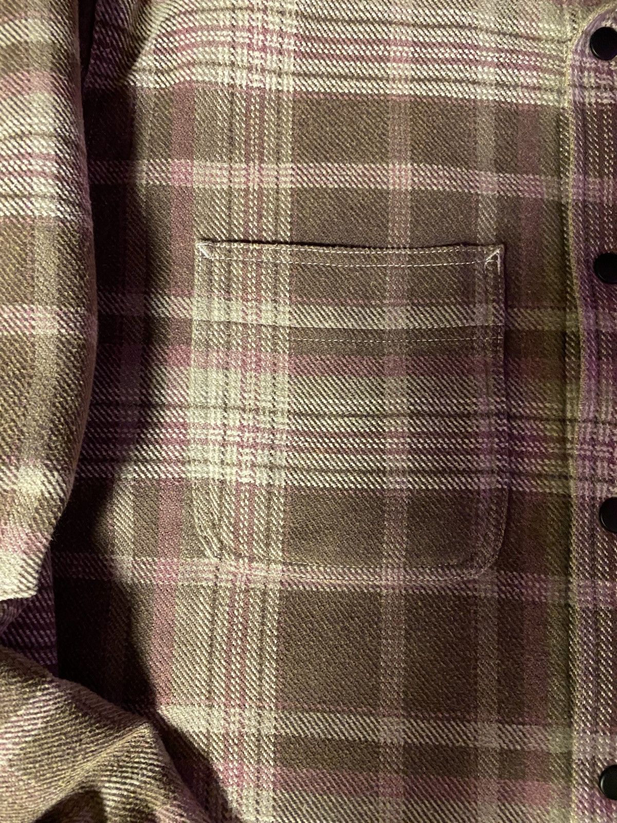 Stussy Stussy Heavy Washed Plaid Shirt Size US XL / EU 56 / 4 - 4 Thumbnail