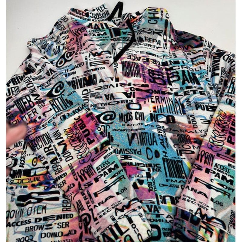 Moschino Moschino Couture Graphic Print Sweatshirt Hoodie Size XL Size US XL / EU 56 / 4 - 9 Thumbnail