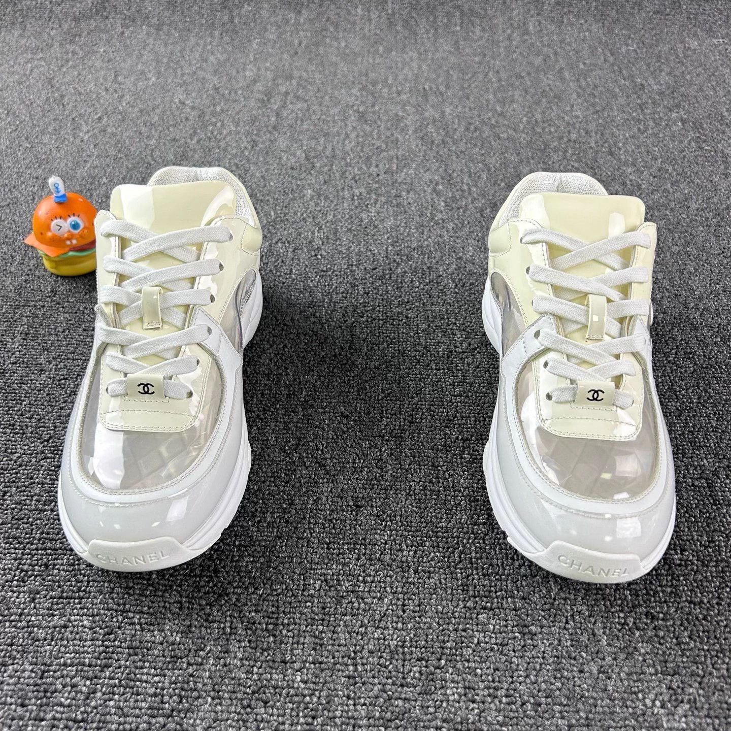 Chanel Chanel transparent CC sneakers women's 36 Size US 5 / IT 35 - 2 Thumbnail