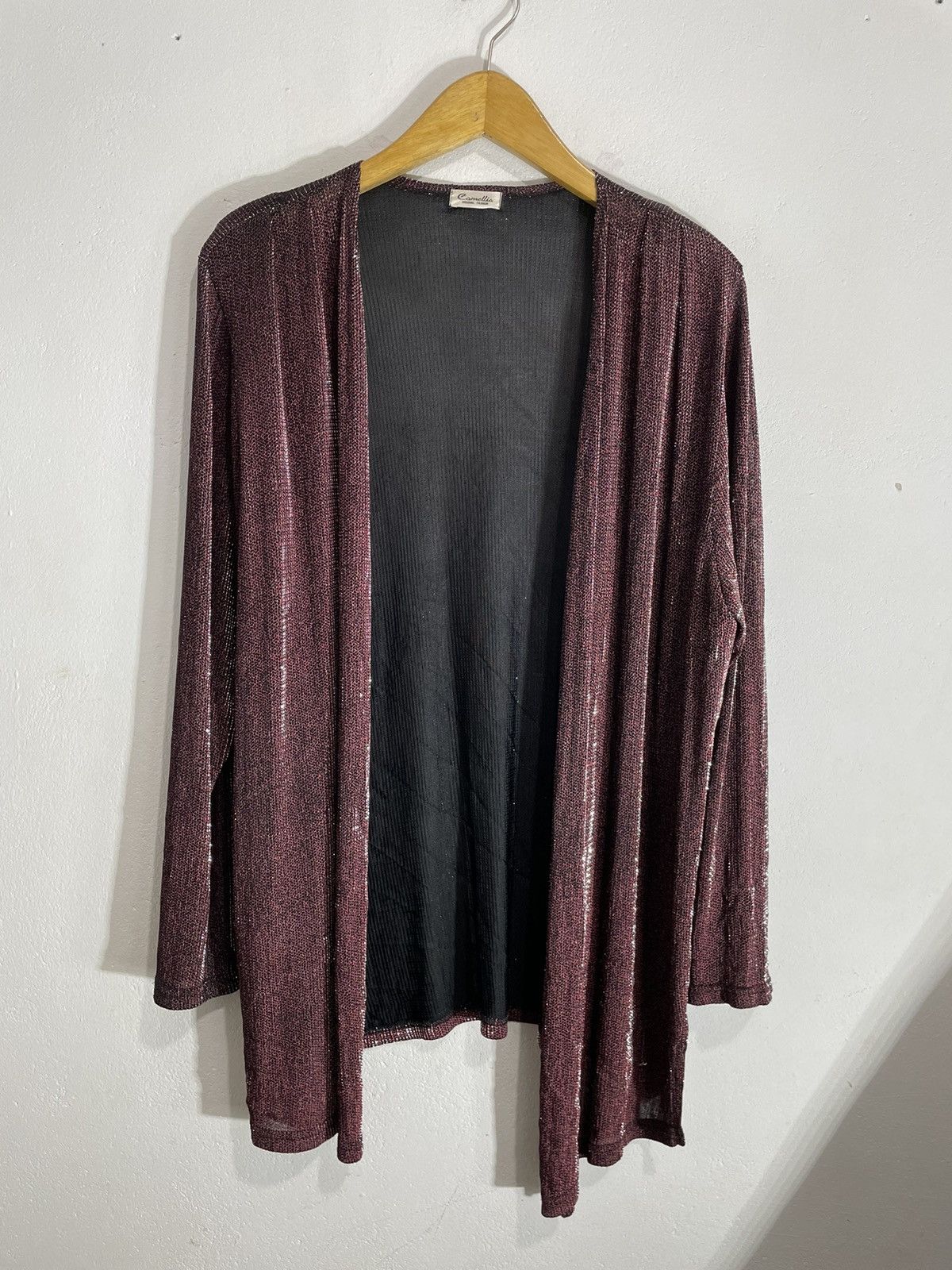 Issey Miyake Undefined Glitter Cloaks Capes ,style issey outer Size US L / EU 52-54 / 3 - 1 Thumbnail
