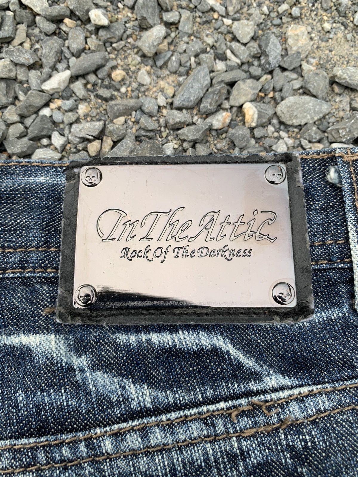 Tornado Mart FLARE IN THE ATTIC PUNK STYLE JAPANESE DISTRESSED DENIM Size US 32 / EU 48 - 10 Thumbnail