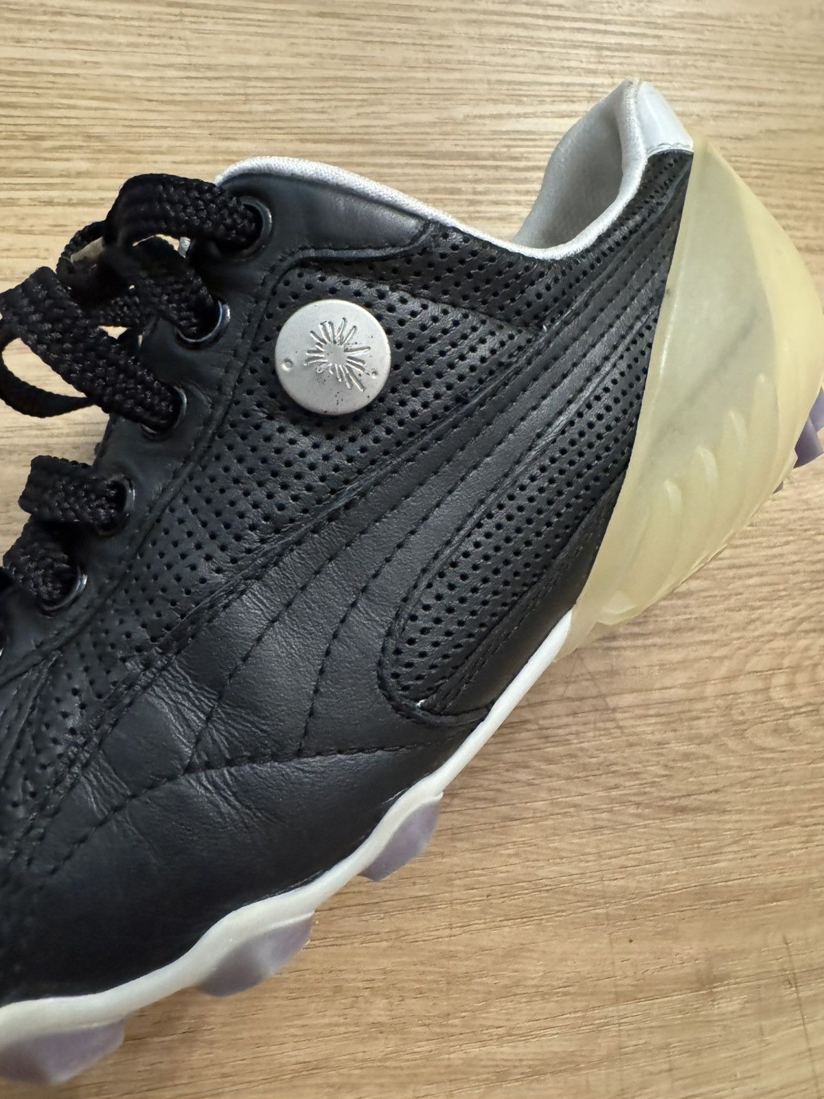 Maison MIHARA YASUHIRO × Puma Puma by Mihara Yasuhiro Low Sneakers Black leather size 40 Size US 7.5 / EU 40-41 - 13 Thumbnail