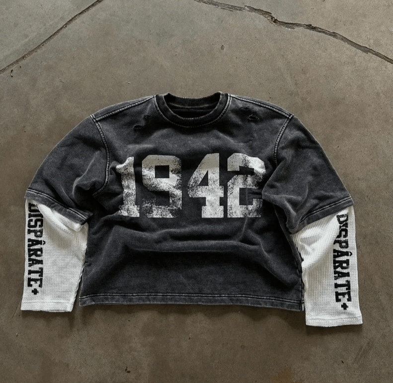 Vision Streetwear vintage wash old printed Long Sleeve T-Shirts Size US L / EU 52-54 / 3 - 4 Thumbnail