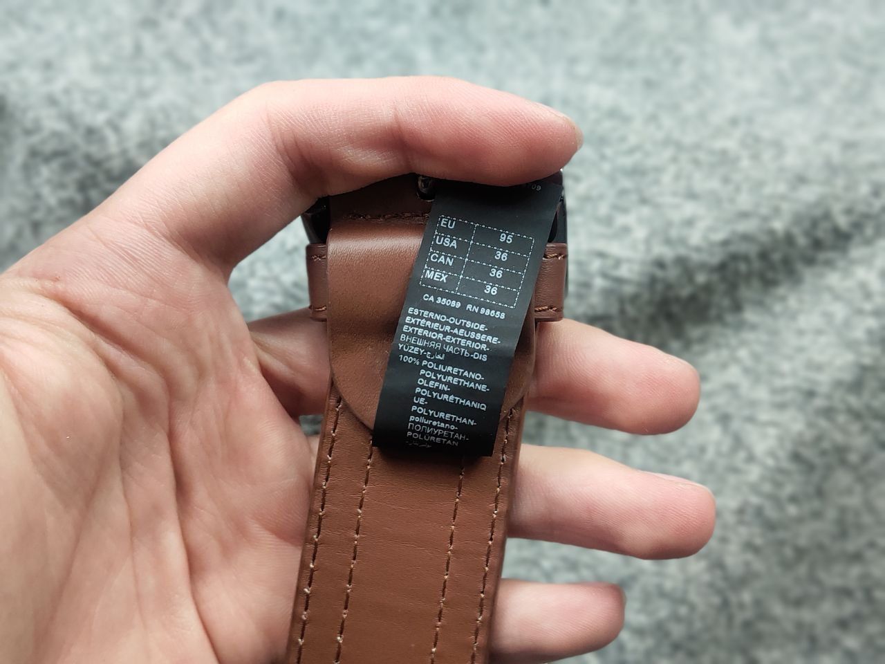 Paul & Shark Vintage Paul Shark Design Multi Logo Mens casual Belt Size ONE SIZE - 13 Thumbnail