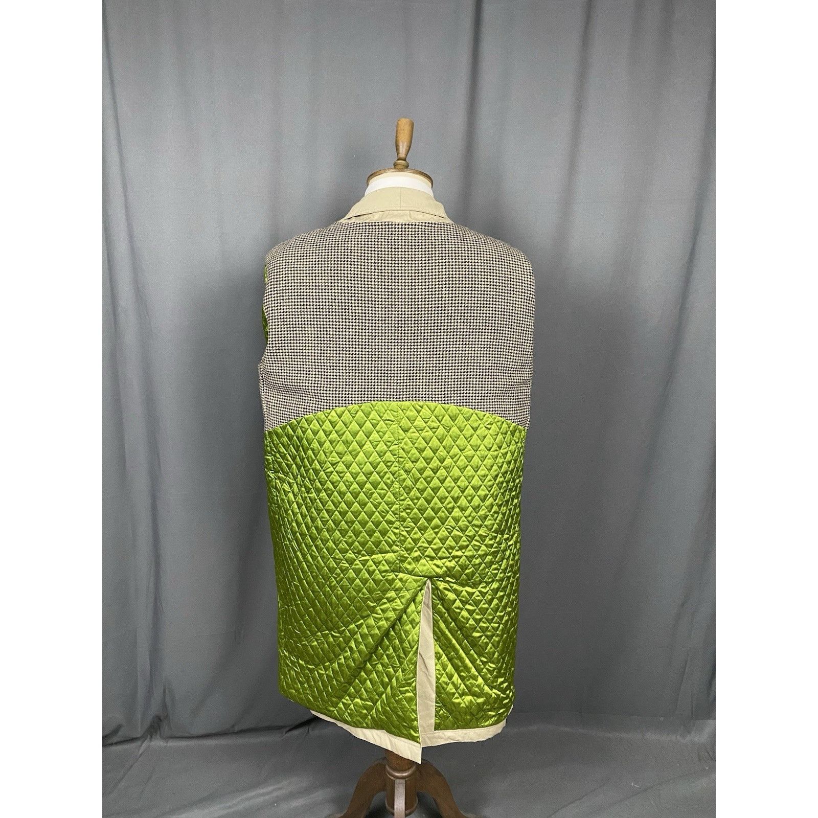 Etro ETRO Men's Beige Wool Insulated Lined Long Trench Coat Size Size US XL / EU 56 / 4 - 9 Thumbnail