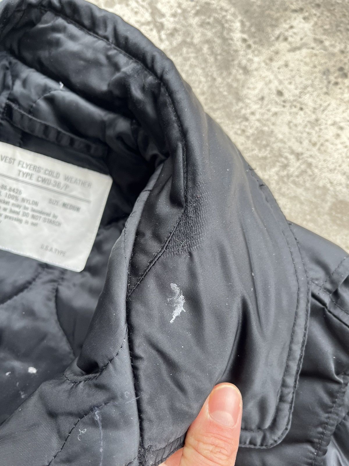 Alpha Industries × Japanese Brand Alpha Industries CWU-36/P Bomber Vest Flyers Cold Jacket Y2K Size US M / EU 48-50 / 2 - 9 Thumbnail