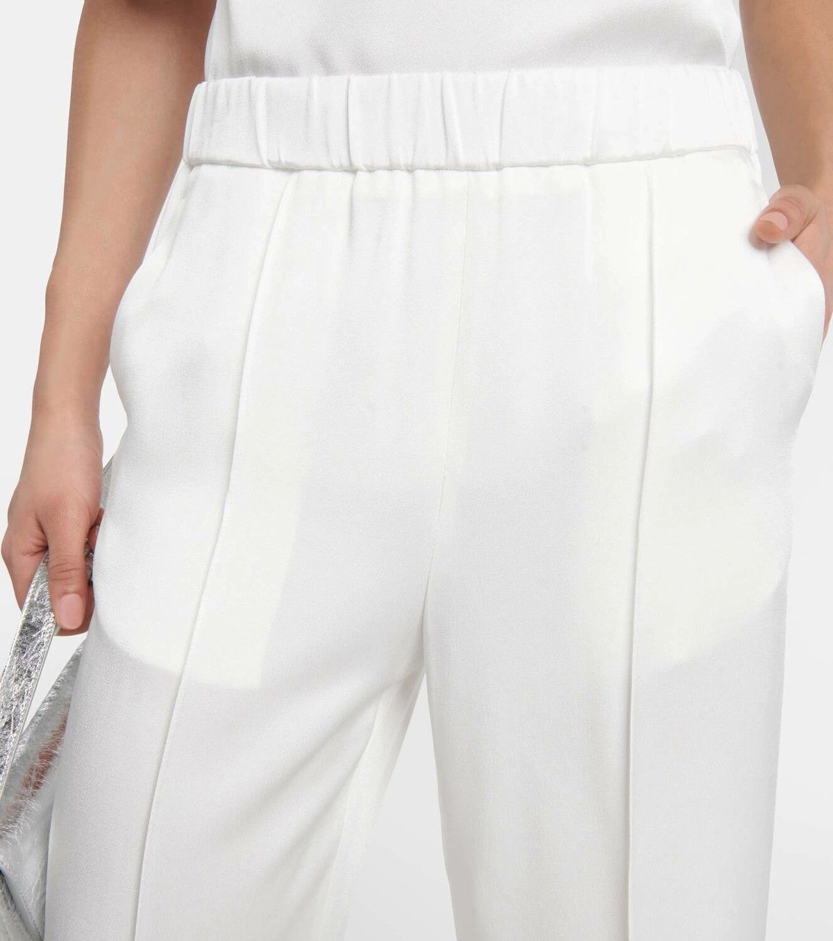 Jil Sander o1y1025 Sweatpant in Off-White Size 26" / US 2 / IT 38 - 4 Thumbnail