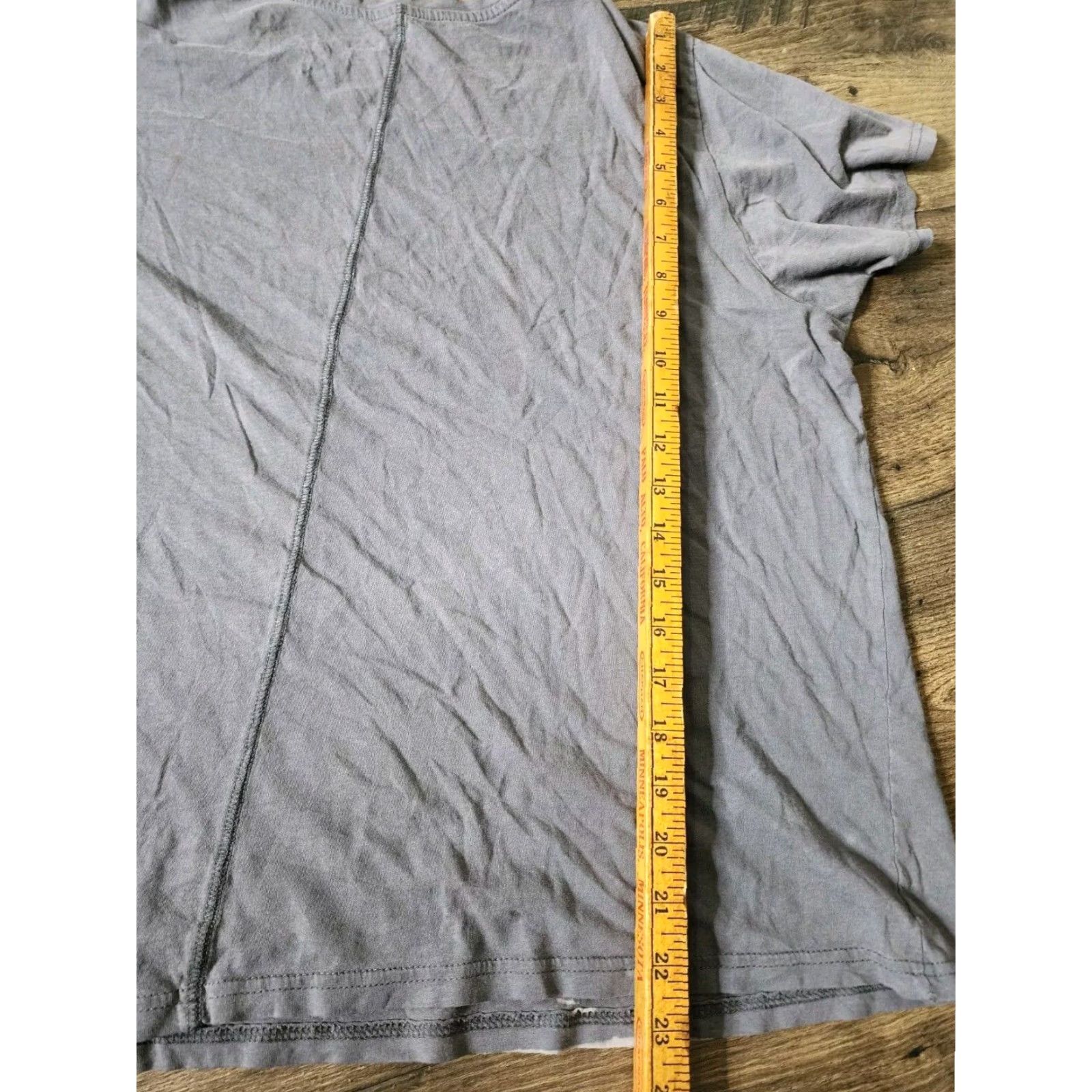 Vintage Pink Floyd Women's 2XL Gray Distressed Swing Top T-Shirt - Casual Rock Tee Size XXL / US 16-18 / IT 52-54 - 2 Thumbnail
