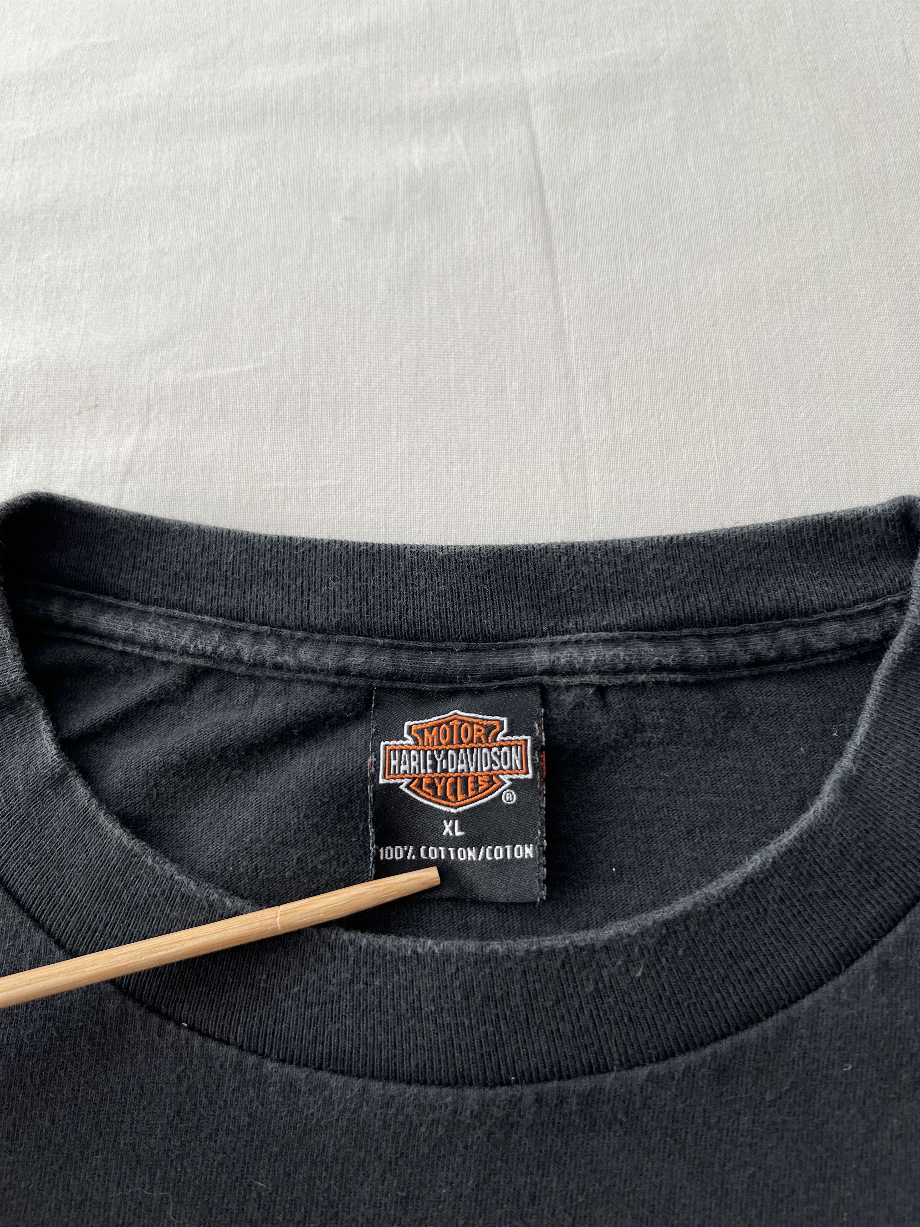 Harley Davidson Vintage 2000s Harley Davidson Fire Flame Freedom Alabama Tee Size US XL / EU 56 / 4 - 14 Thumbnail
