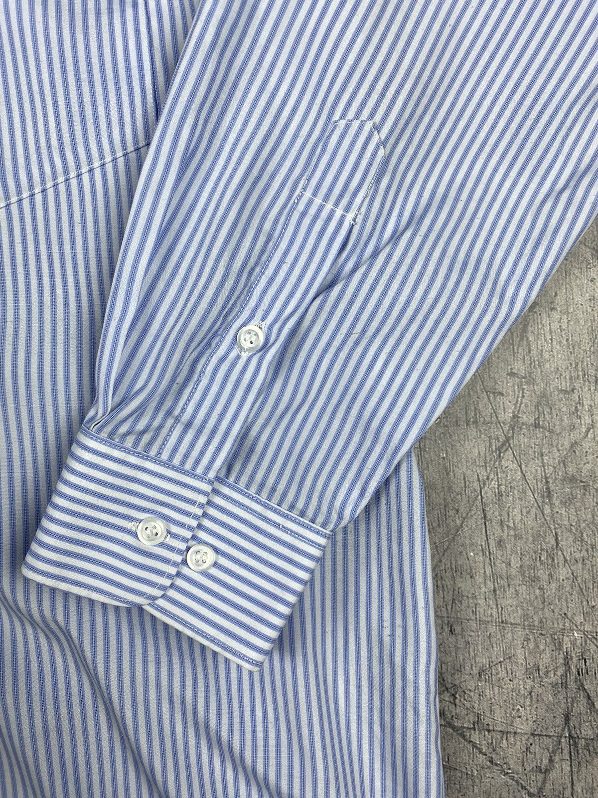 Burberry Vintage Burberry’s Striped Button Up Shirt Size US L / EU 52-54 / 3 - 7 Thumbnail