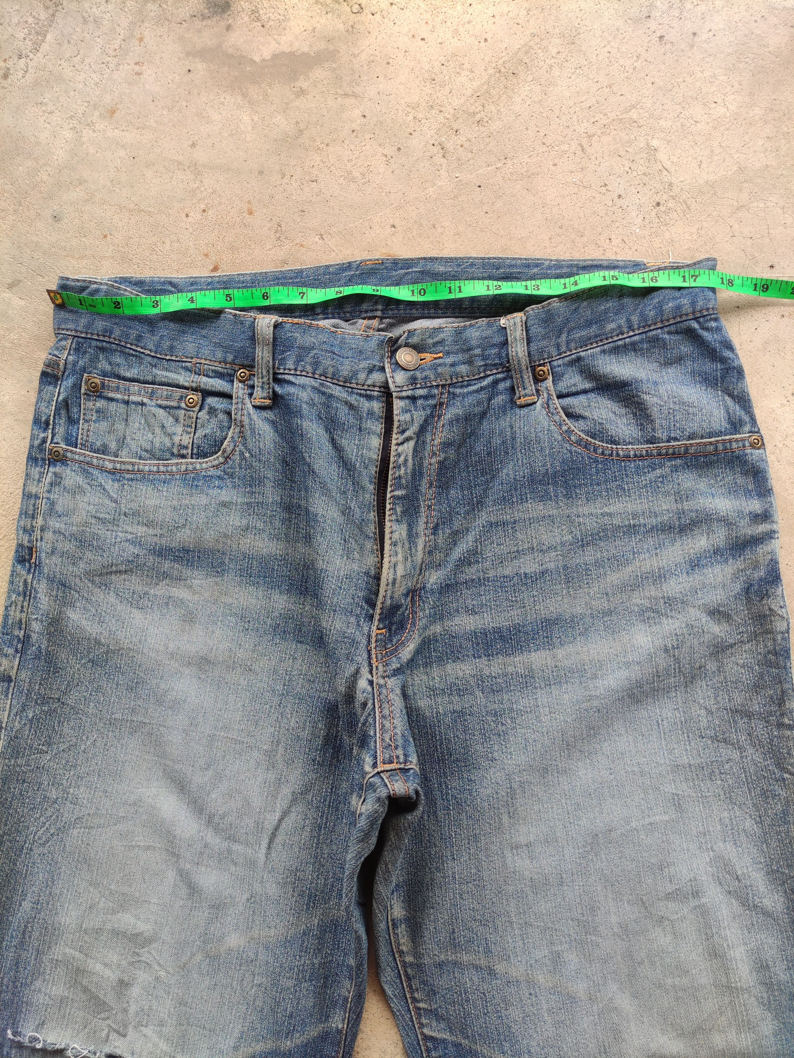 Japanese Brand Vintage Japanese Jean Baggy Denim Distressed Faded Size US 36 / EU 52 - 6 Thumbnail