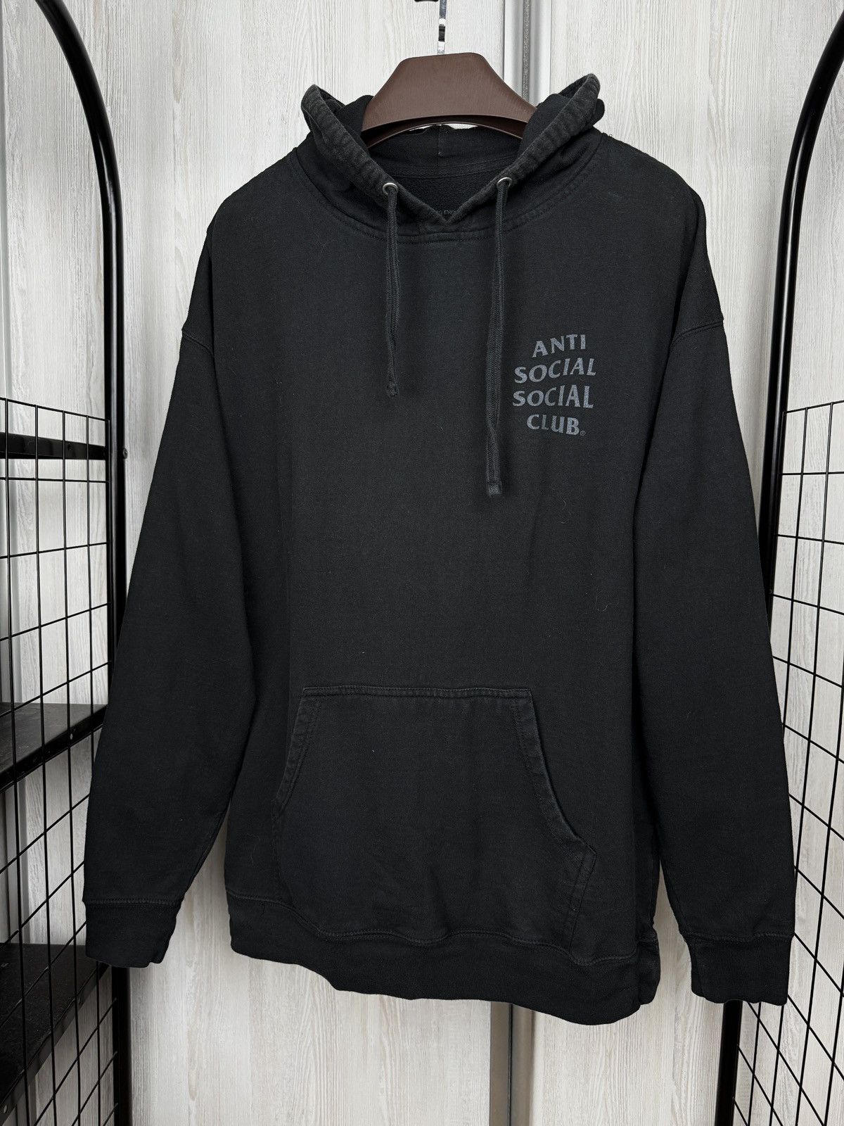 Anti Social Social Club Anti Social Social Club Hell O Rose Black hoodie made in USA Size US XXL / EU 58 / 5 - 2 Thumbnail