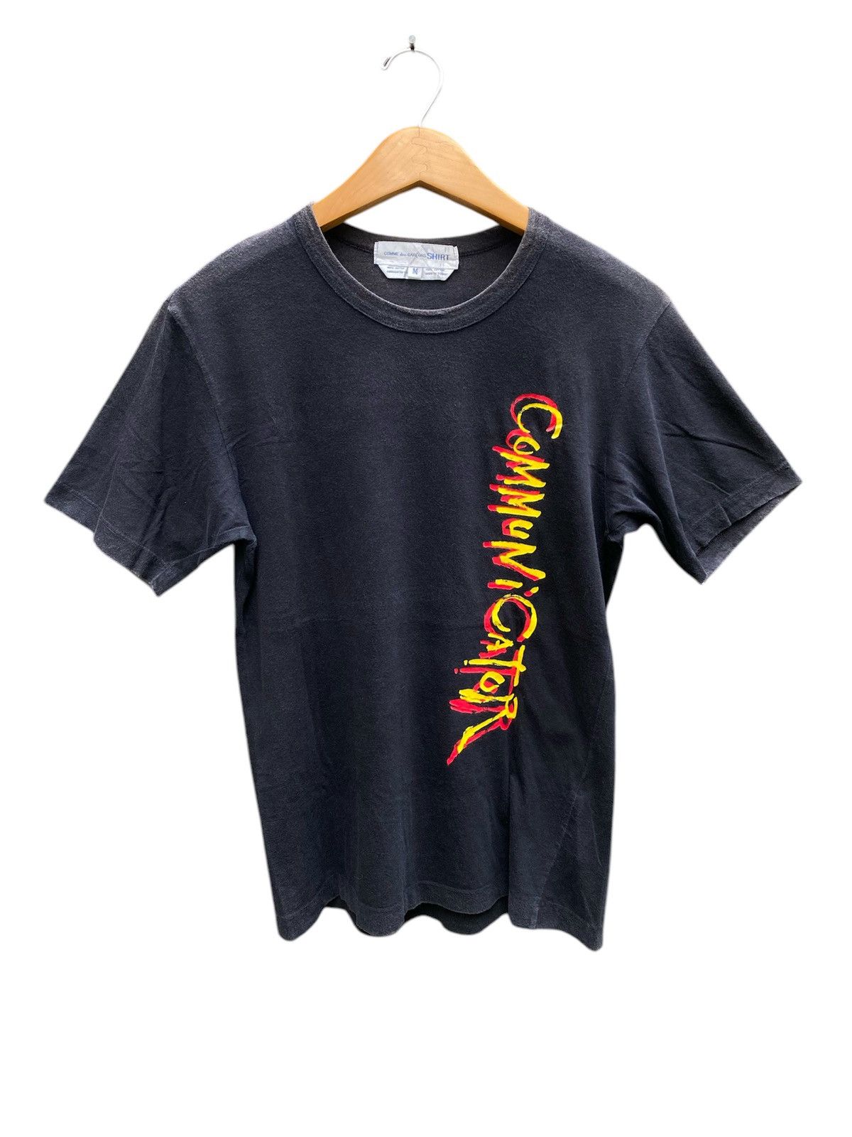 Comme des Garcons Comme Des Garcons CDG Communicator T Shirt Size US M / EU 48-50 / 2 - 1 Thumbnail