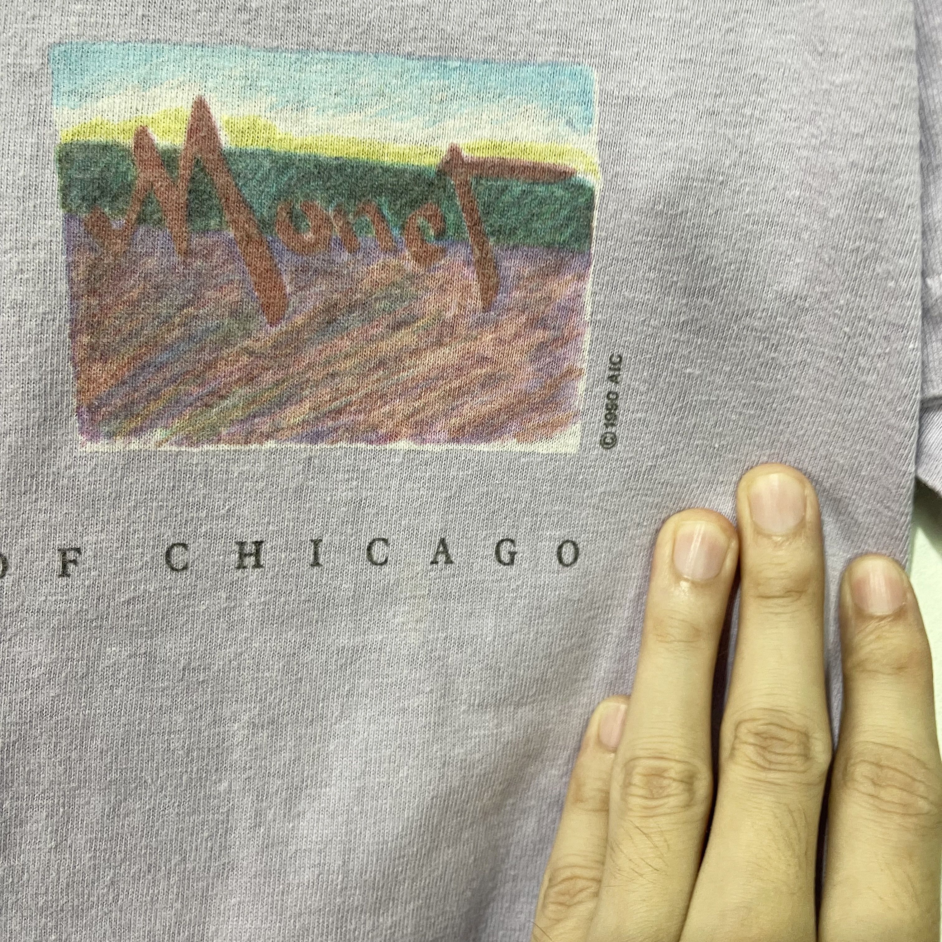 Vintage Vintage 1990 The Art Institute of chicago Monet Shirt Size US M / EU 48-50 / 2 - 3 Thumbnail