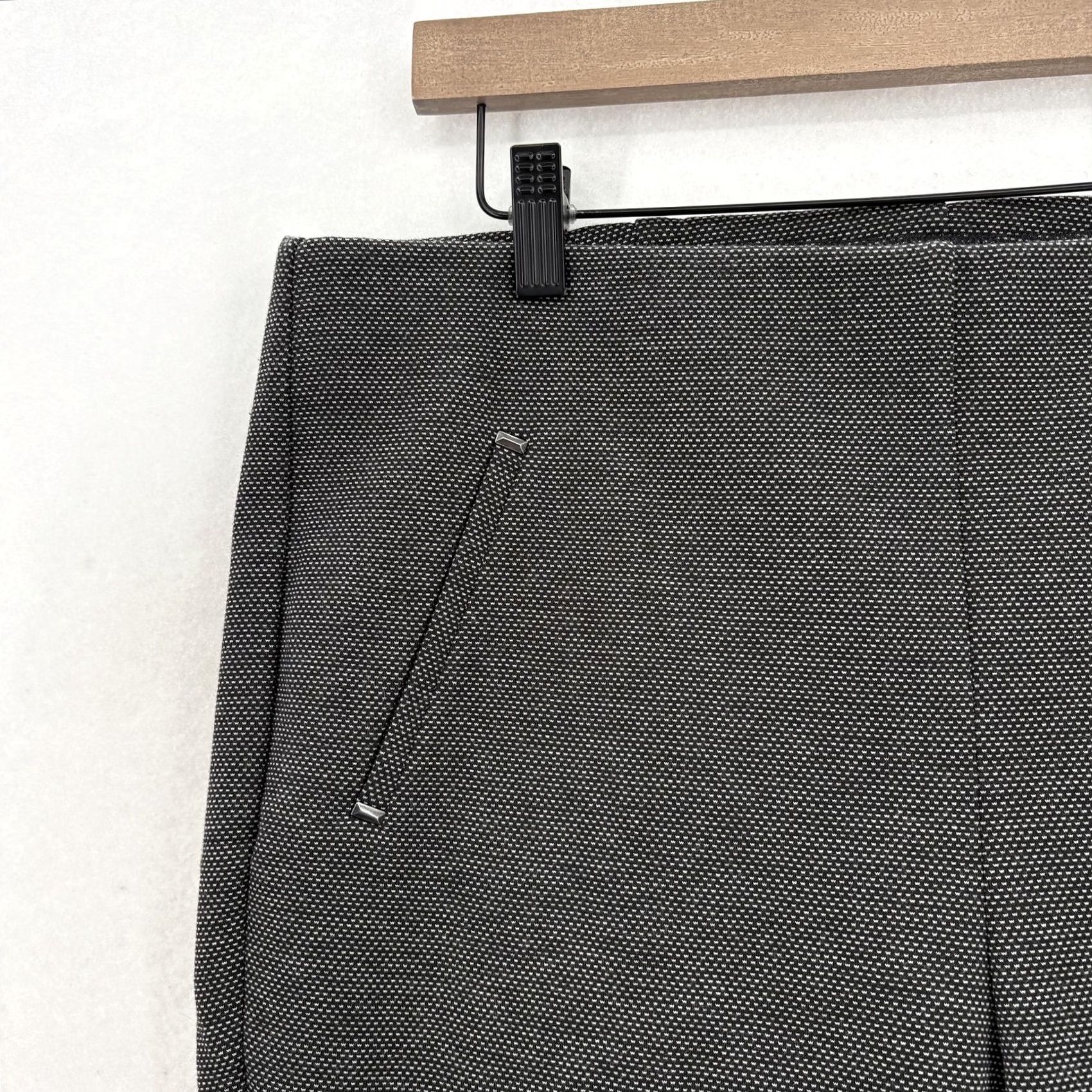 Vintage Chico's So Slimming 360 Juliet Ankle Pants Womens 2 Black White Dash Stretch NWT Size 34" / US 12 / IT 48 - 3 Thumbnail