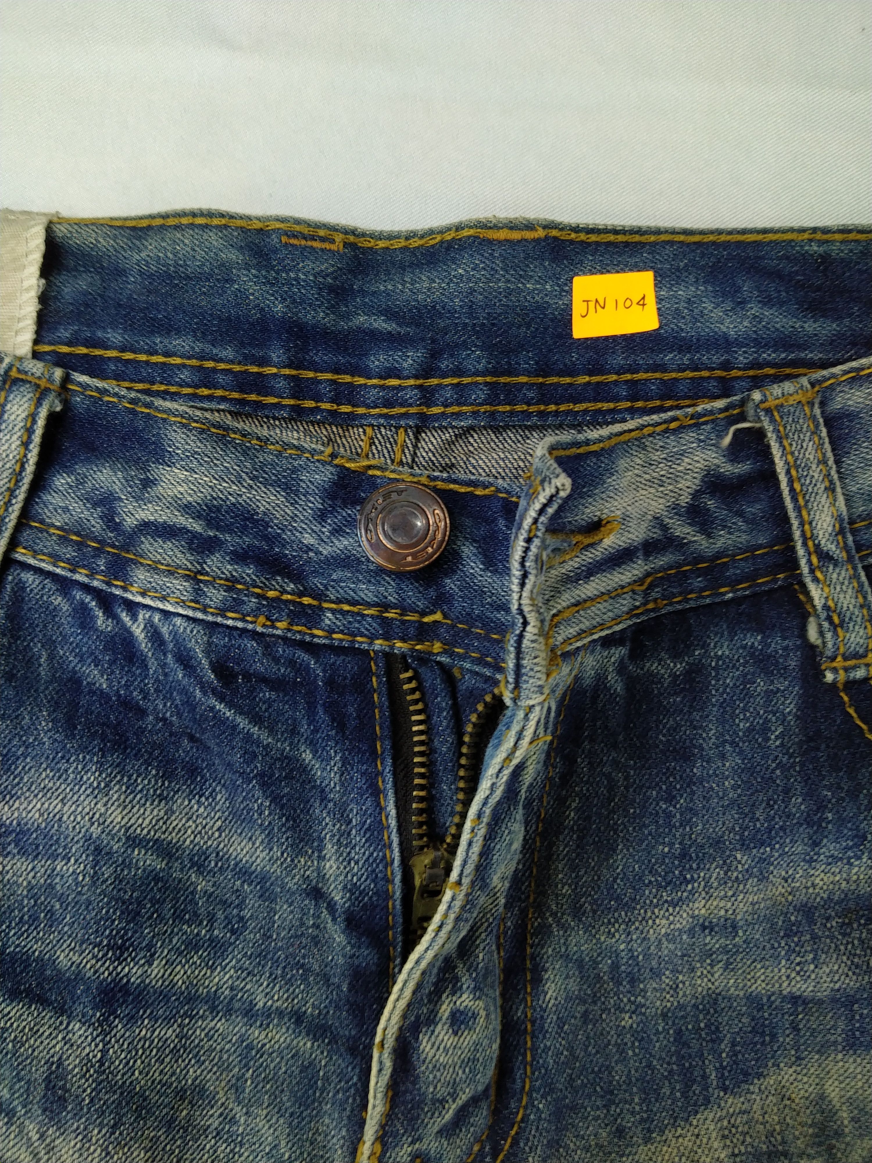 Oakley Oakley Patch Industrial Distressed Denim 34x32 -JN104 Size US 34 / EU 50 - 7 Thumbnail