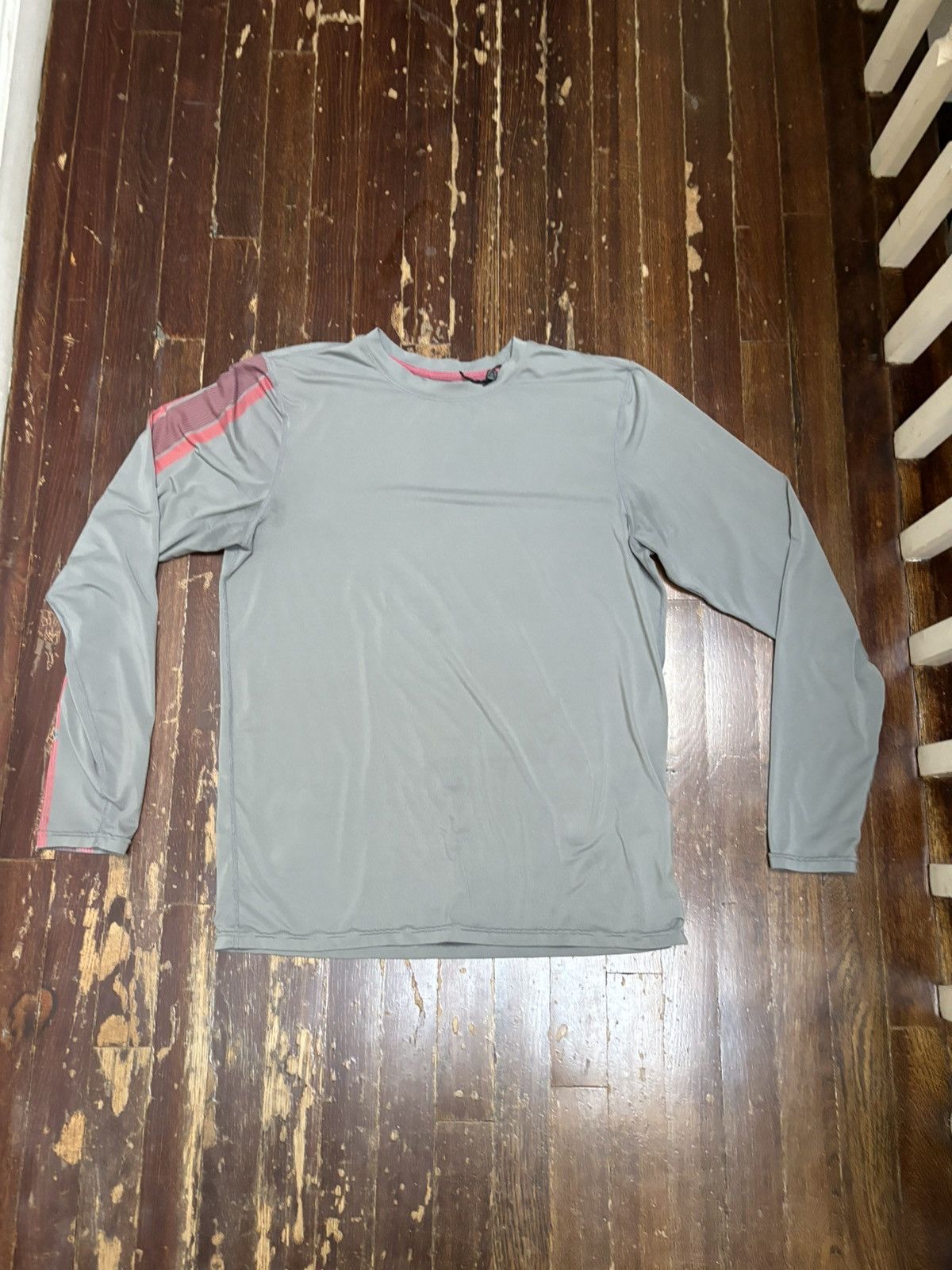 Vintage ‘GREY LONG SLEEVE TEE’ T-shirt Size L Size US L / EU 52-54 / 3 - 1 Thumbnail