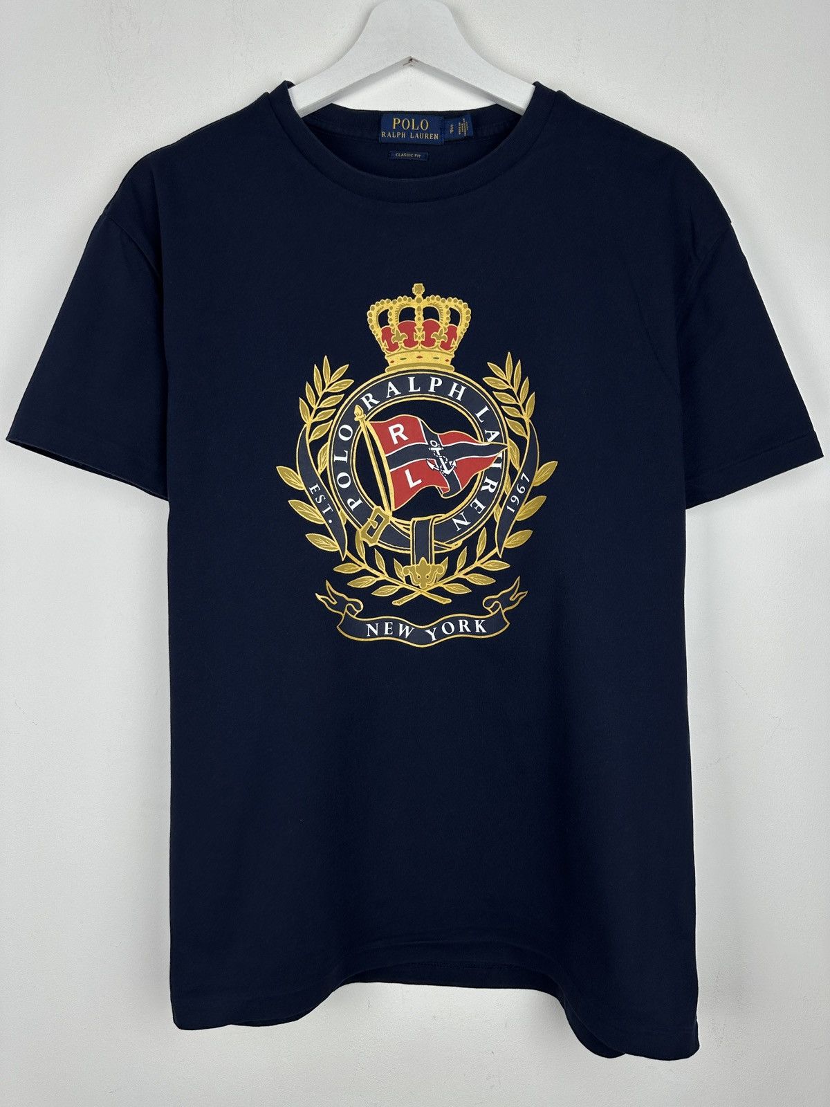 Ralph Lauren Polo Ralph Lauren New York Big Logo T Shirt Tee | Grailed