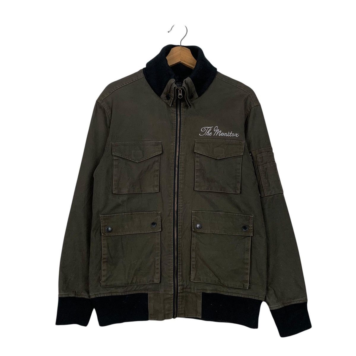 Japanese Brand Monitor Heaven Union Made Multipocket Jacket Size US S / EU 44-46 / 1 - 1 Thumbnail