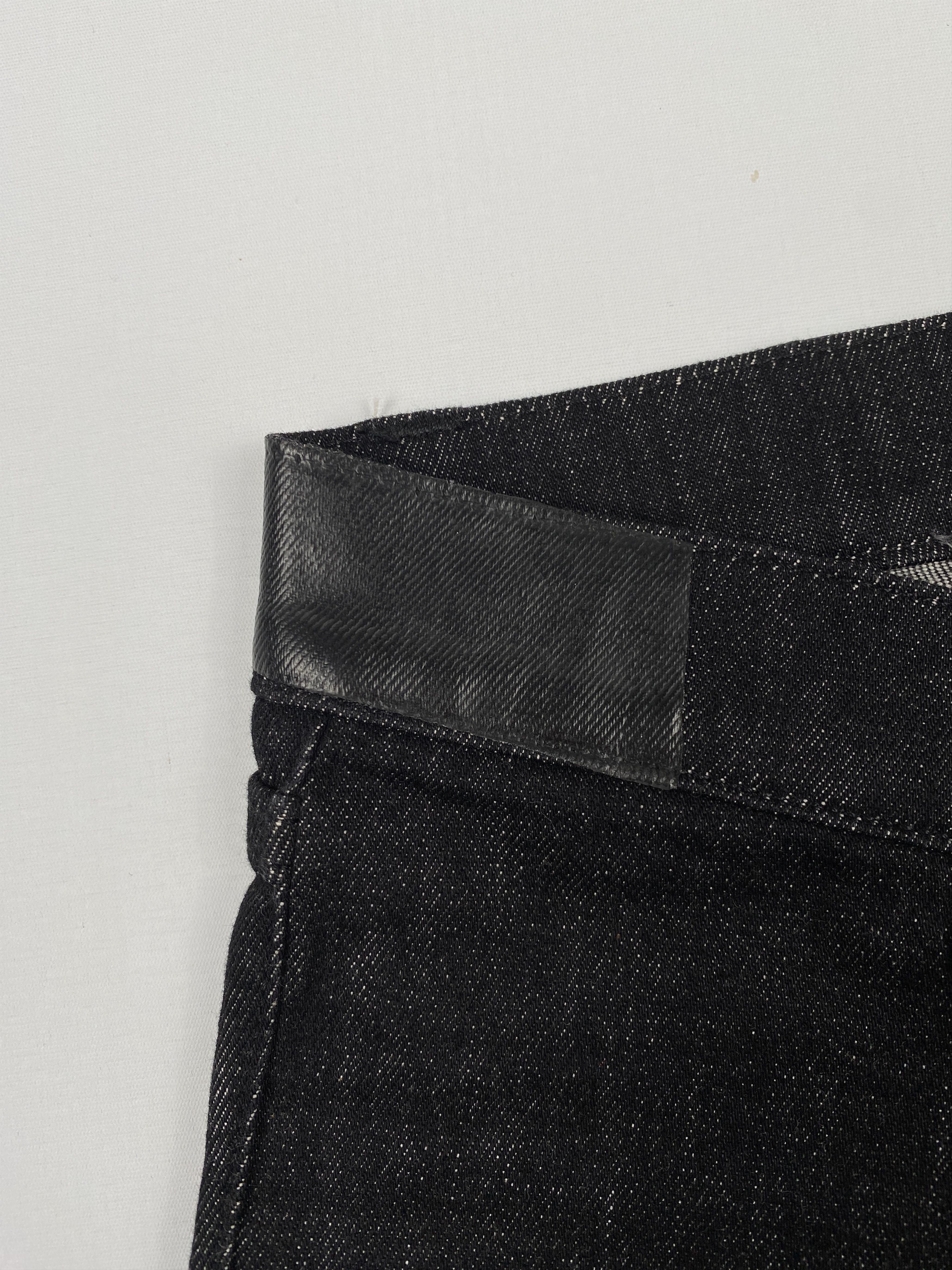 Golden Goose Deluxe Brand 2009 Ankle Zip Black Denim Size US 28 / EU 44 - 7 Thumbnail