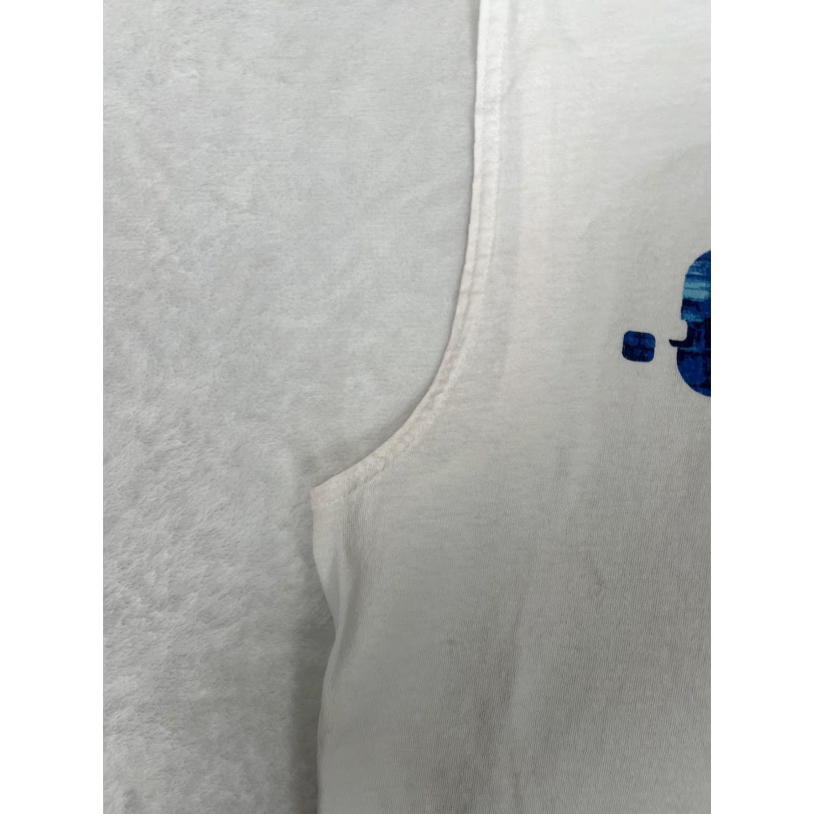 Nike VINTAGE Nike Shirt Mens XL White Sleeveless Y2K Graphic Muscle Tee Athletic Swoosh Size US XL / EU 56 / 4 - 6 Thumbnail