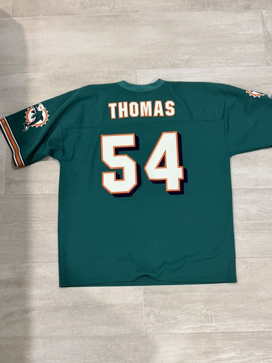 Logo Athletic Miami Dolphins Vintage Logo Athletic Jersey Zach Thomas Size US XL / EU 56 / 4 - 3 Thumbnail