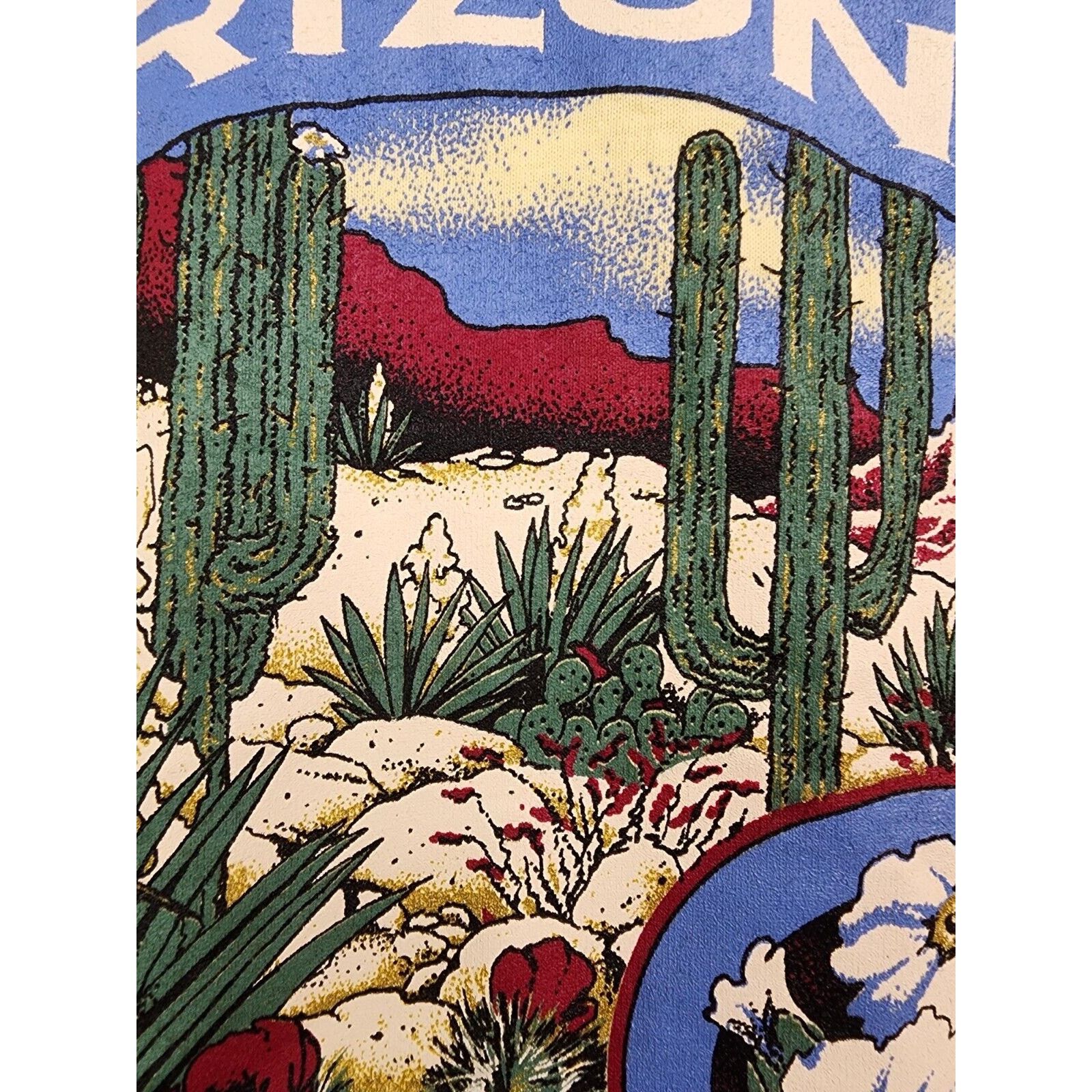 Jerzees Vintage Arizona Sun County Shirt Tee Nature VTG 1990s 90s L Size US L / EU 52-54 / 3 - 3 Thumbnail