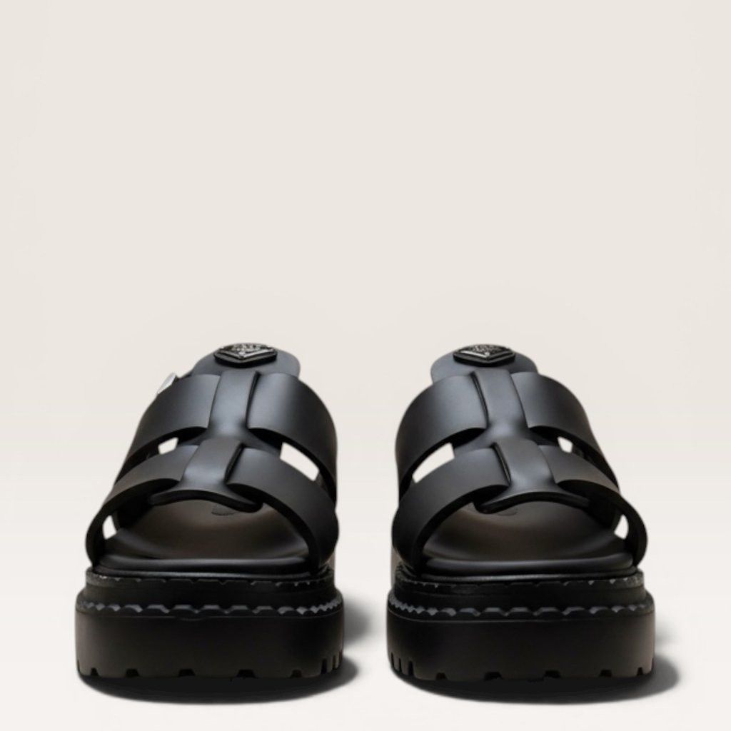 Prada o1B3y1r0526 Monolith Sandals in Black Size US 8 / IT 38 - 2 Thumbnail