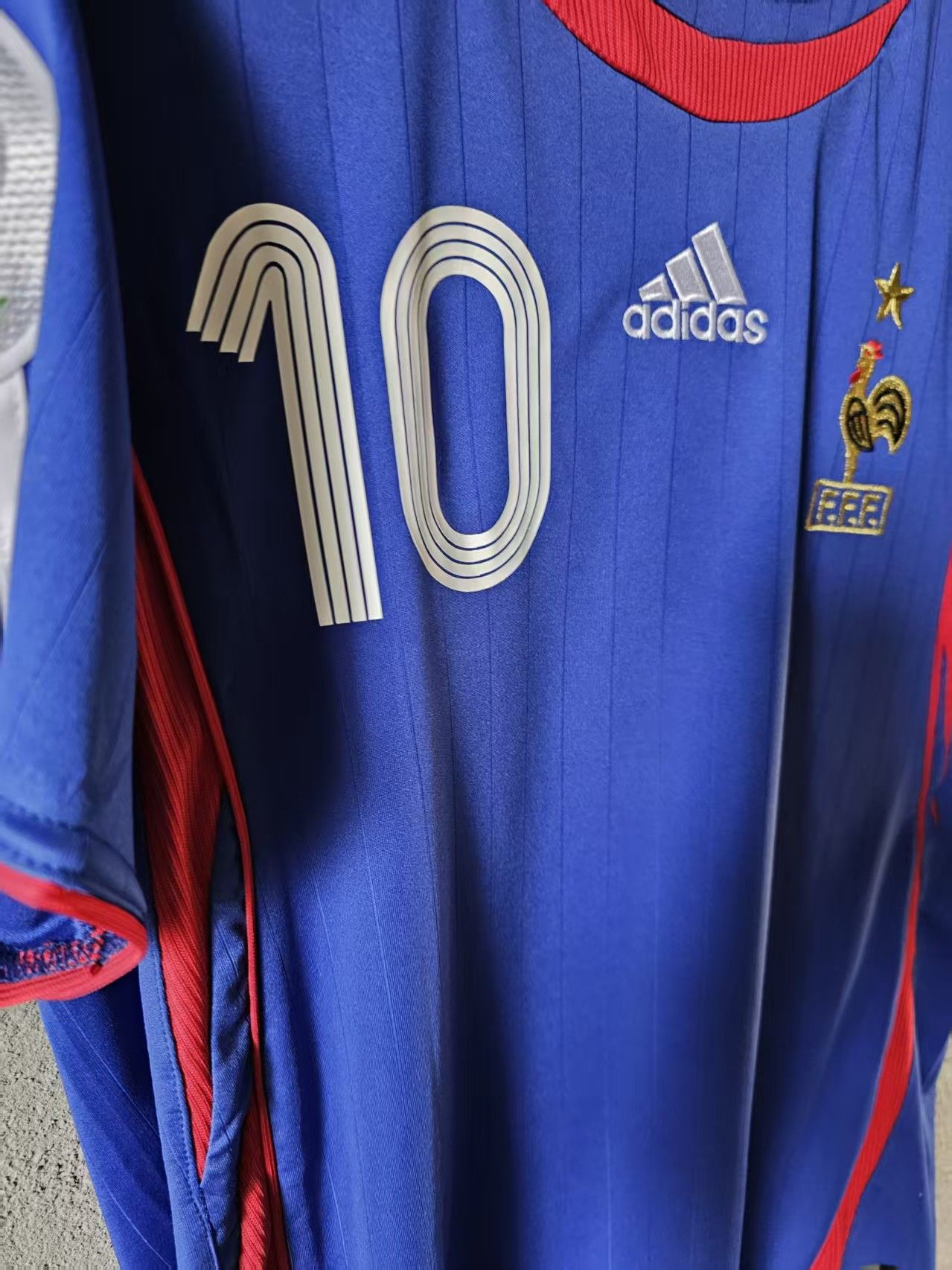 Other 2006 France #10 Zidane Jersey Home Size US L / EU 52-54 / 3 - 3 Thumbnail