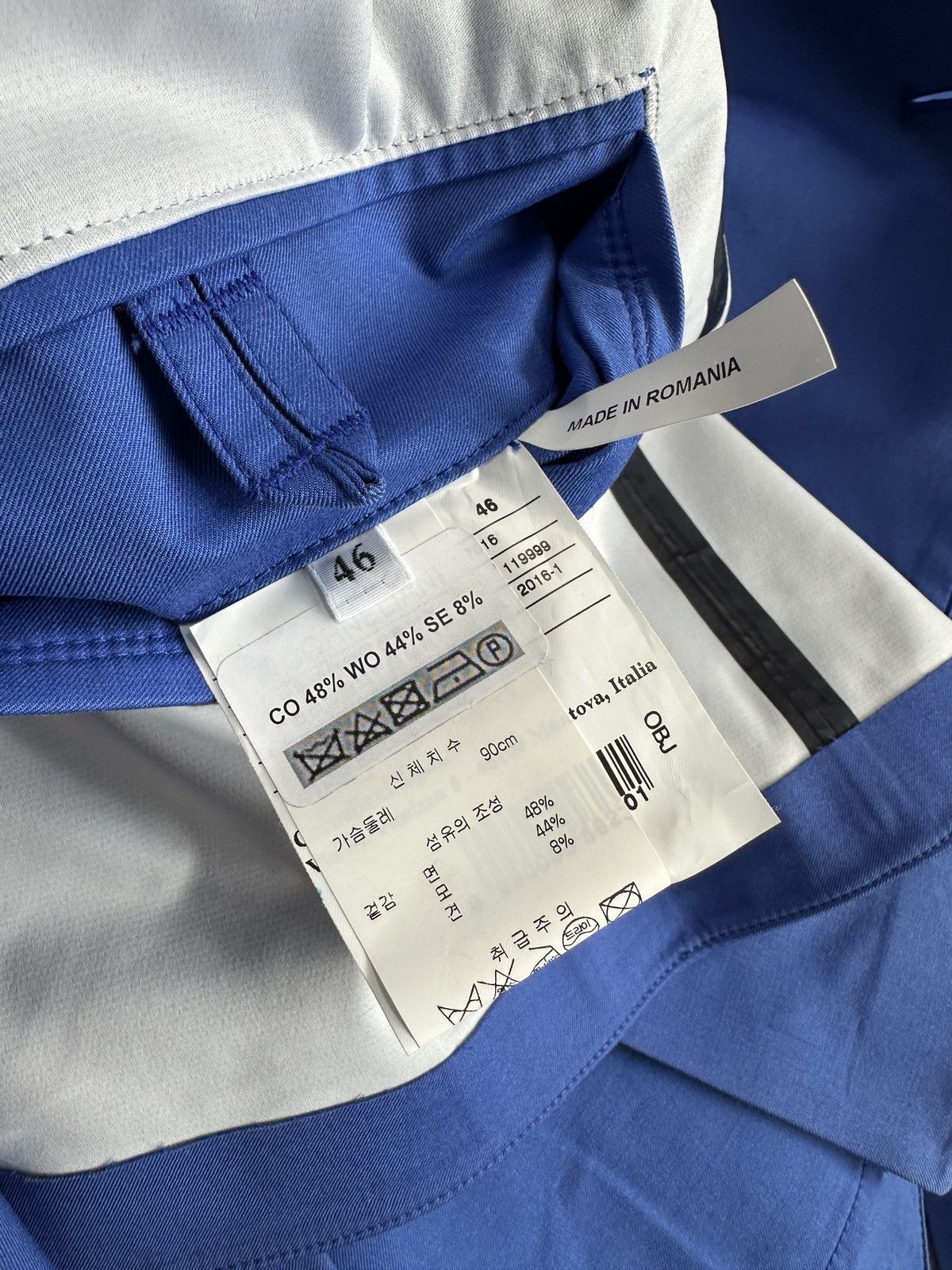 Corneliani CORNELIANI ID Blue Trench Coat Oneforthree Waterproof Jacket Size US S / EU 44-46 / 1 - 13 Thumbnail