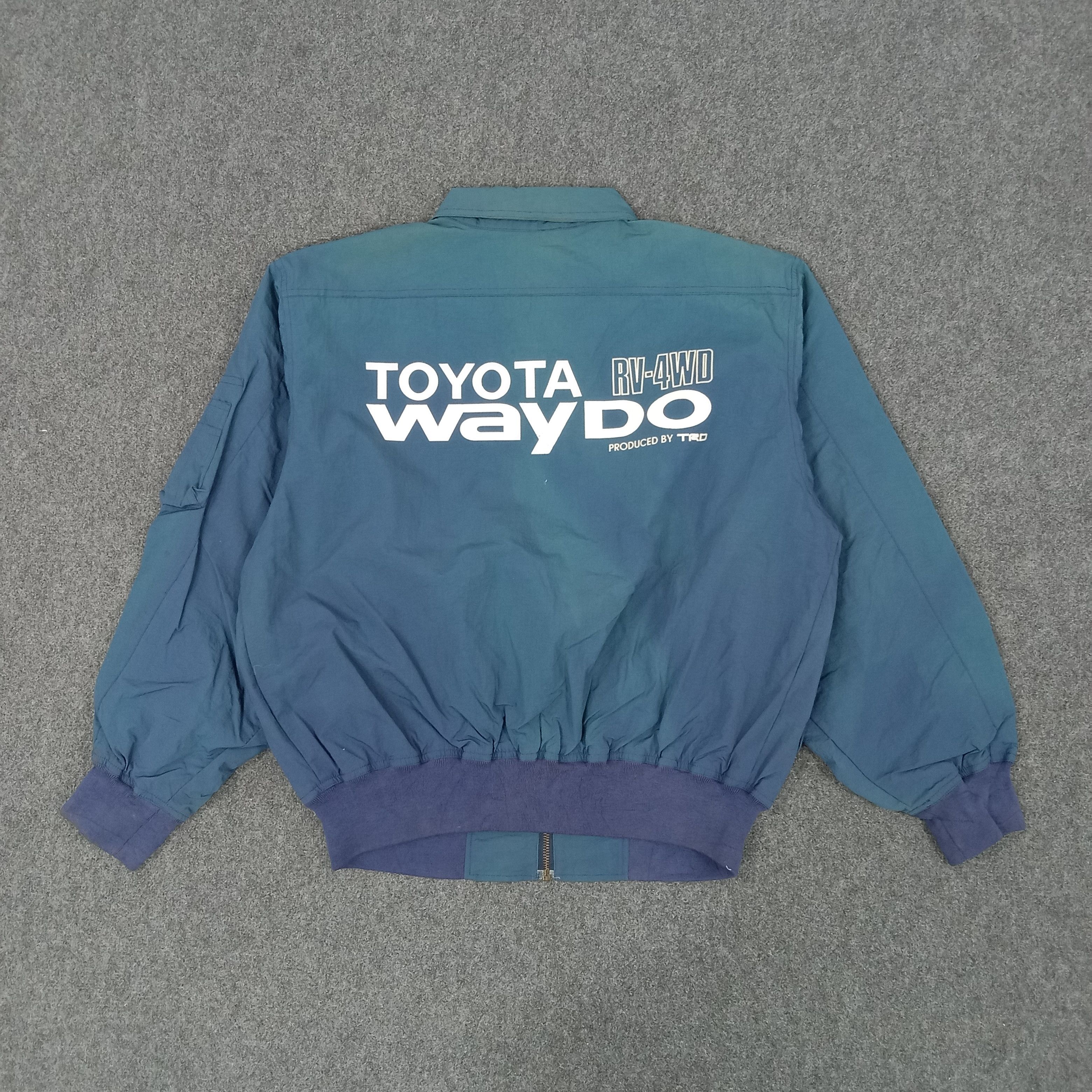Japanese Brand TRD Toyota Way Do Racing Team Bombers Jacket Size US XL / EU 56 / 4 - 1 Thumbnail