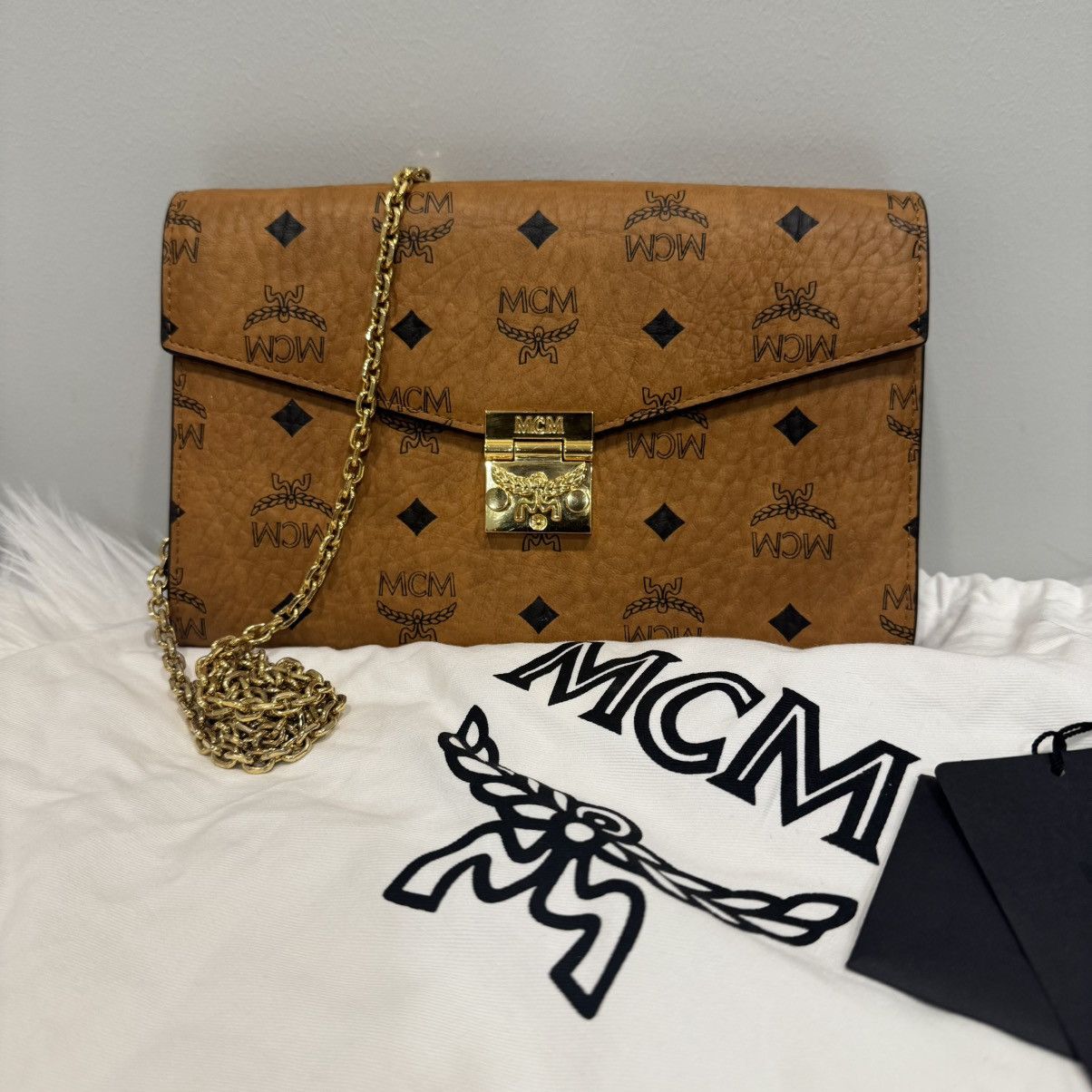 MCM MCM Patricia Continental Crossbody in Visetos Size ONE SIZE - 1 Thumbnail