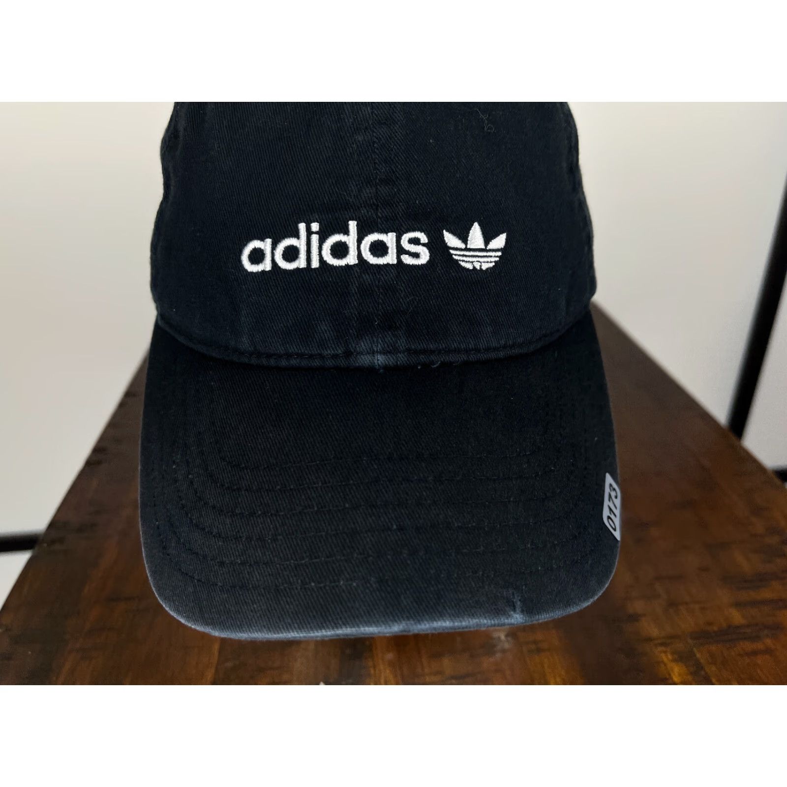 Adidas Adidas Hat Cap One Size Black 3 Stripes Cotton Unisex Adults Adjustable Twill Golf Hat Accessories Mens Womens Size ONE SIZE - 3 Thumbnail